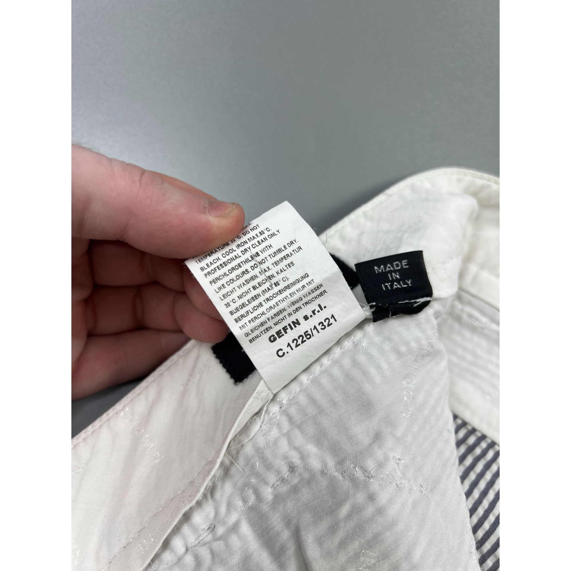 Cortigiani Cortigiani Cotton Striped Pants (Y1017) Size US 36 / EU 52 - 10 Thumbnail