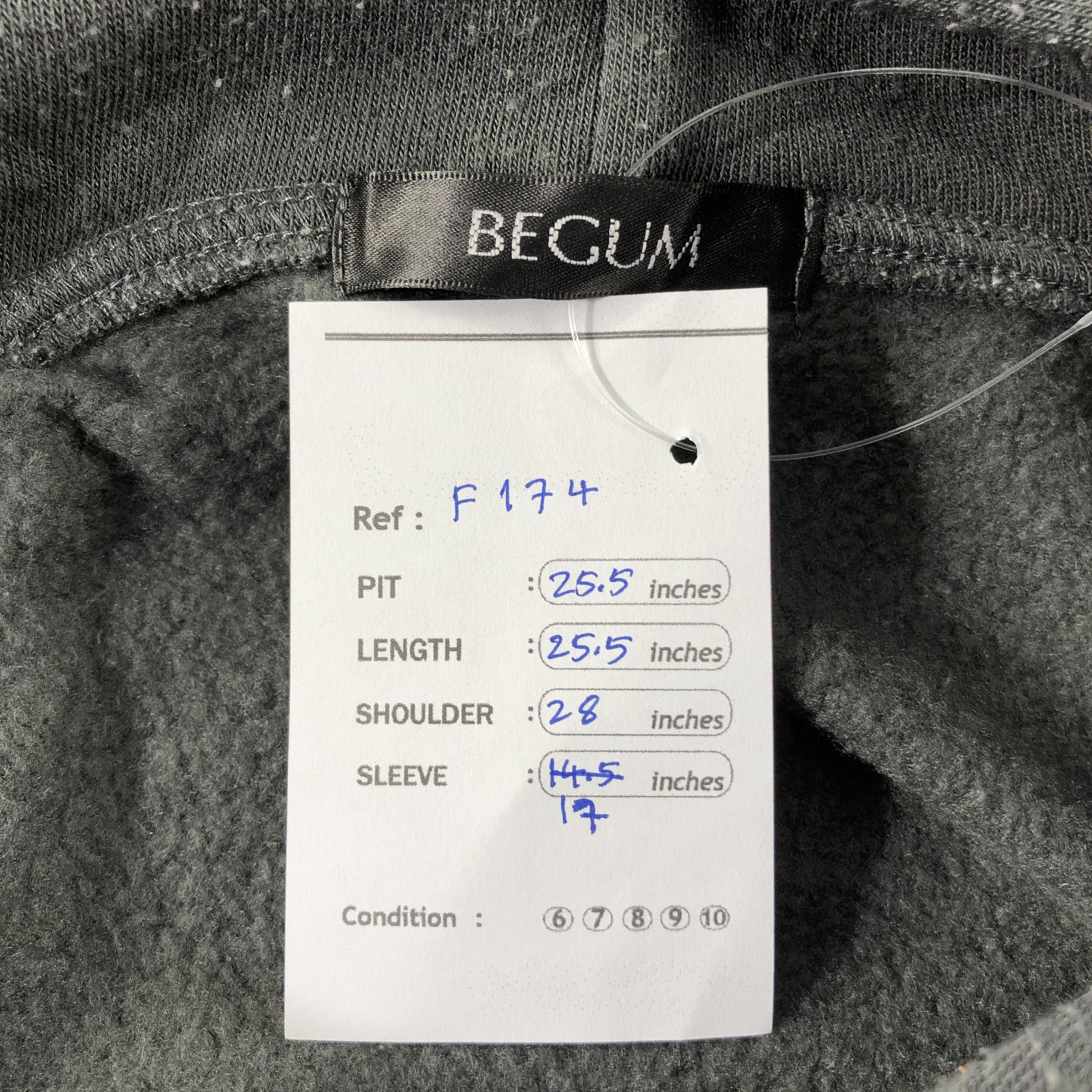 Japanese Brand Vintage Japanese Brand Begum Hoodies F174 Size US L / EU 52-54 / 3 - 6 Thumbnail