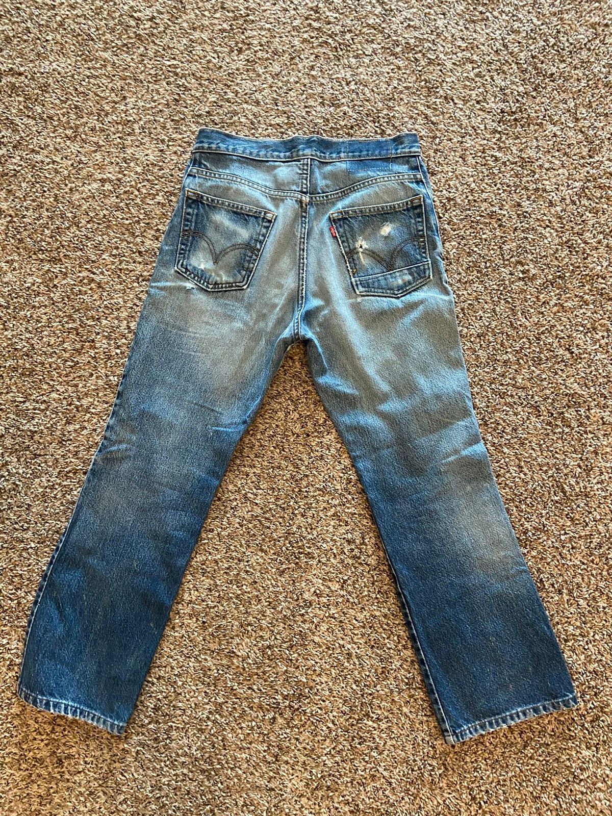 Vintage Vintage Levi’s 505 Distressed Denim Jeans Size US 30 / EU 46 - 7 Thumbnail