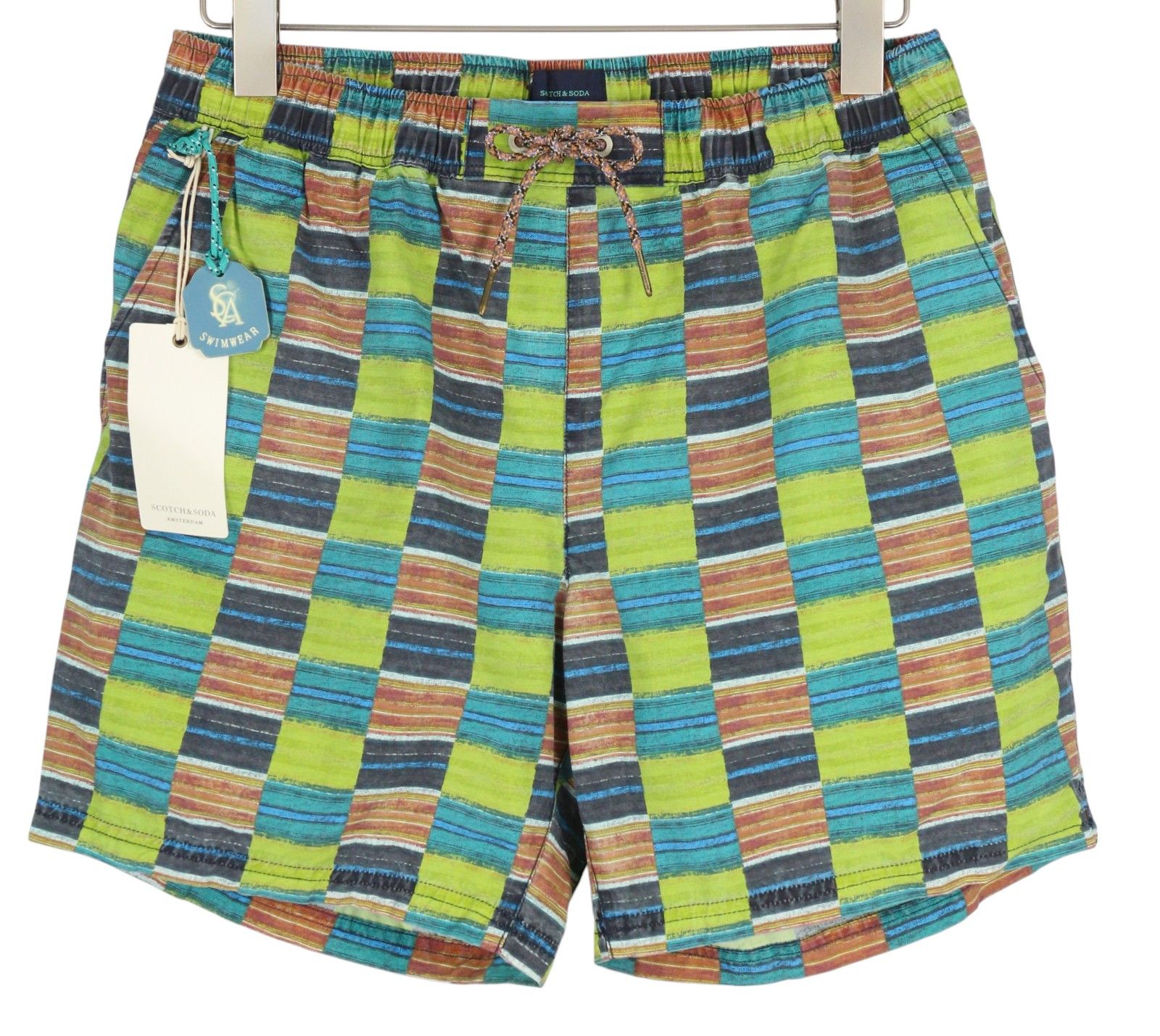Scotch & Soda W30 Colourful Elastic Waist Mesh Lined 84271 Size US 30 / EU 46 - 1 Thumbnail