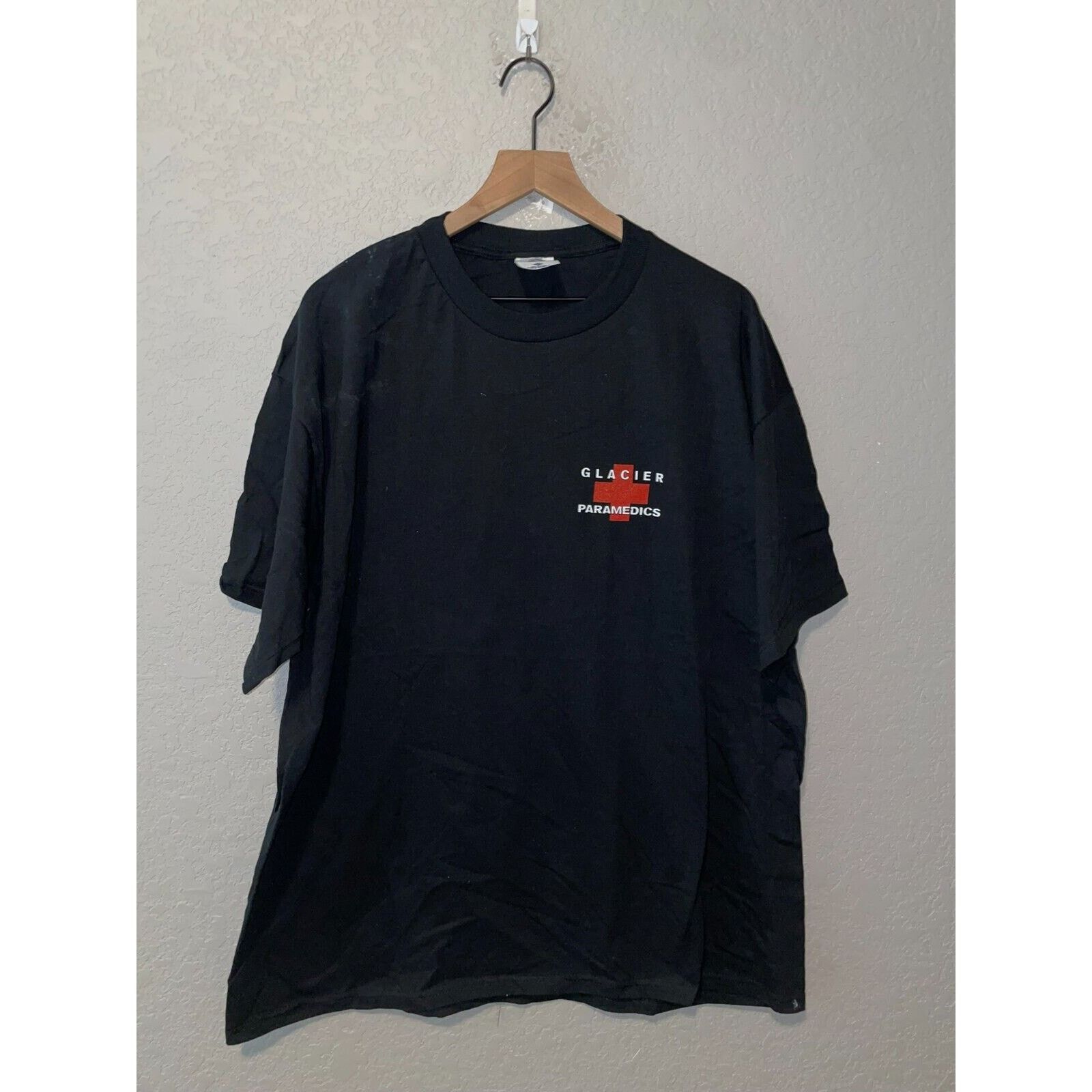 Jerzees Vintage Glacier Park Shirt Paramedics Medic Tee VTG 90s XL Size US XL / EU 56 / 4 - 1 Thumbnail