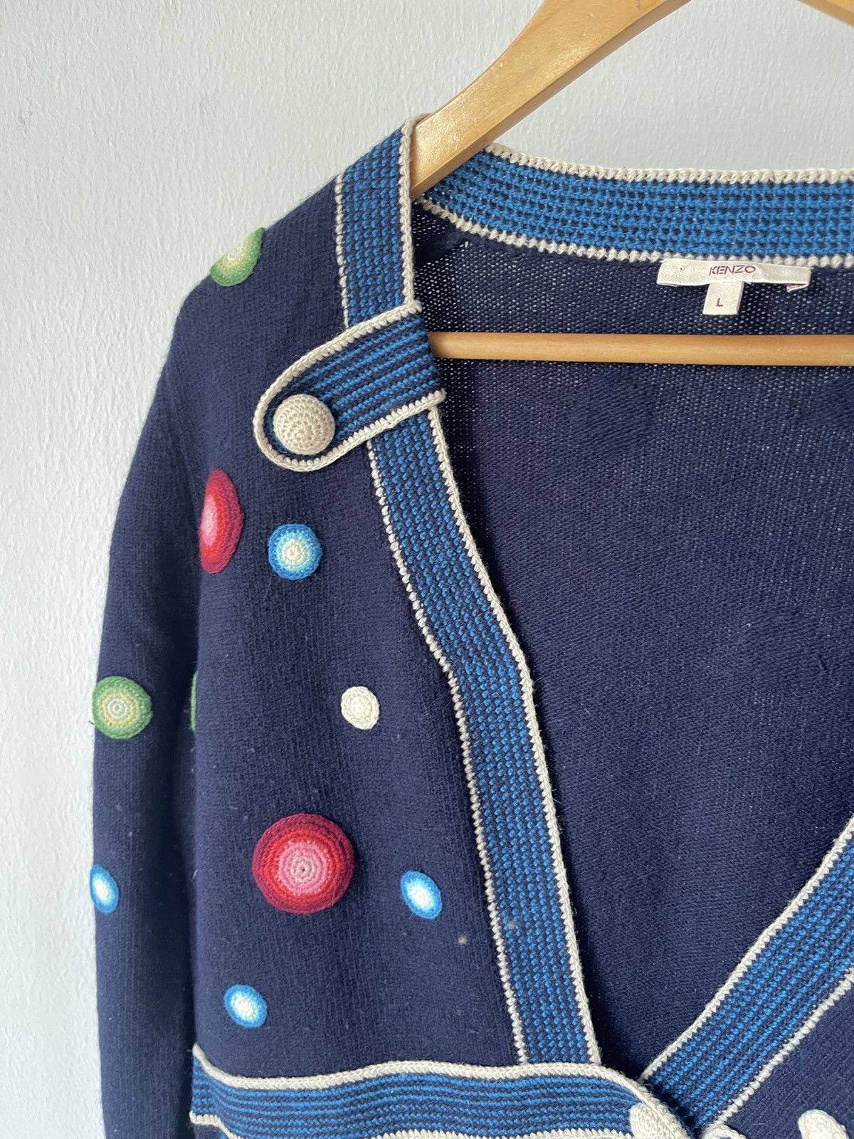 Kenzo 2000s Kenzo Space Dot Knitwear Size S / US 4 / IT 40 - 5 Thumbnail