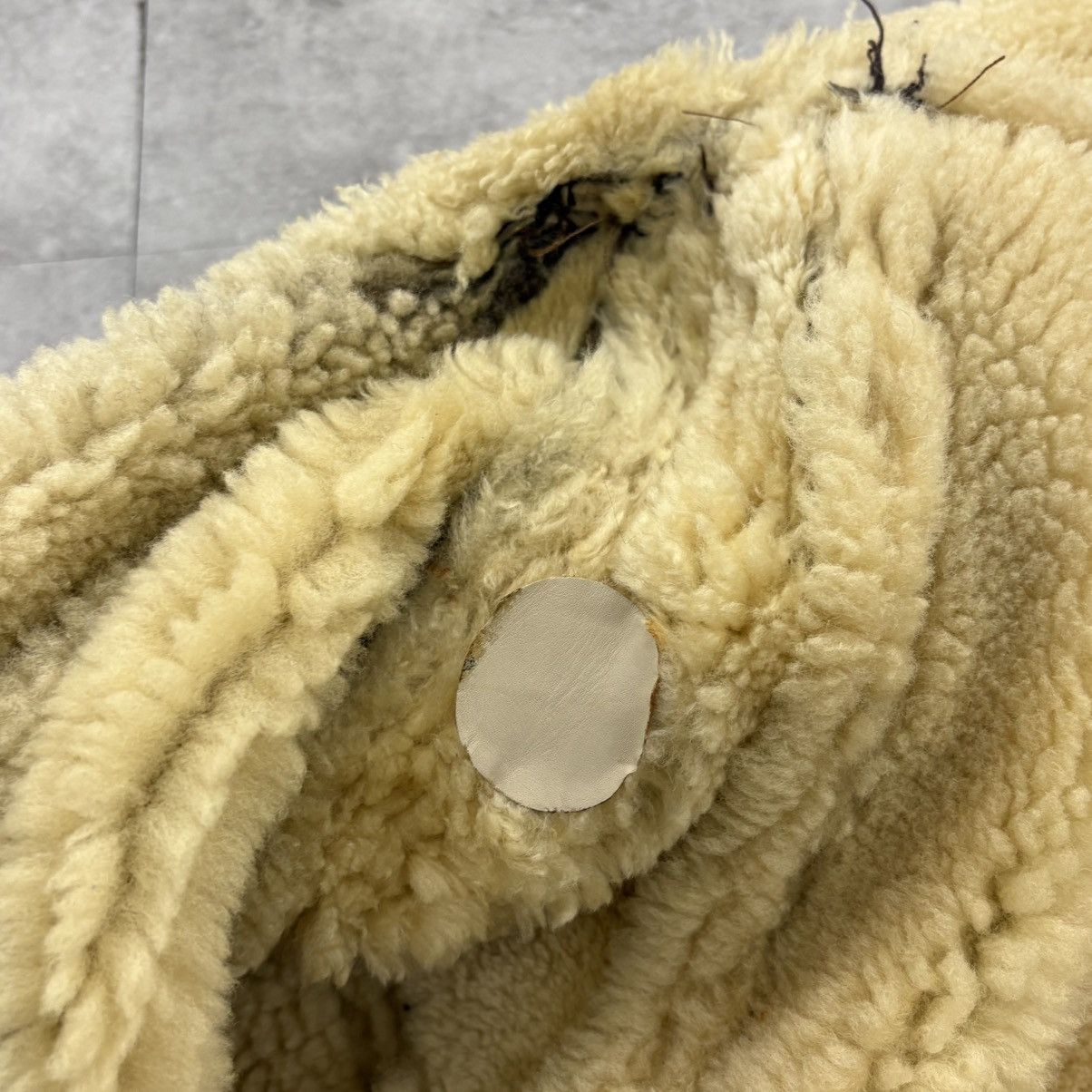 Schott Schott B-6 Sheepskin Flight Jacket – Made in USA (L) Size US L / EU 52-54 / 3 - 15 Thumbnail
