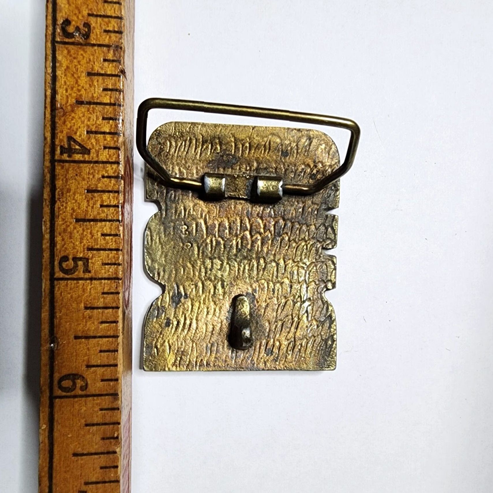 Vintage VINTAGE BUD - Name in Cutout block letters solid Brass Belt Buckle Belt Buckle Belt Buckle Brass 1970s Mens Girls Womens? Size ONE SIZE - 3 Thumbnail