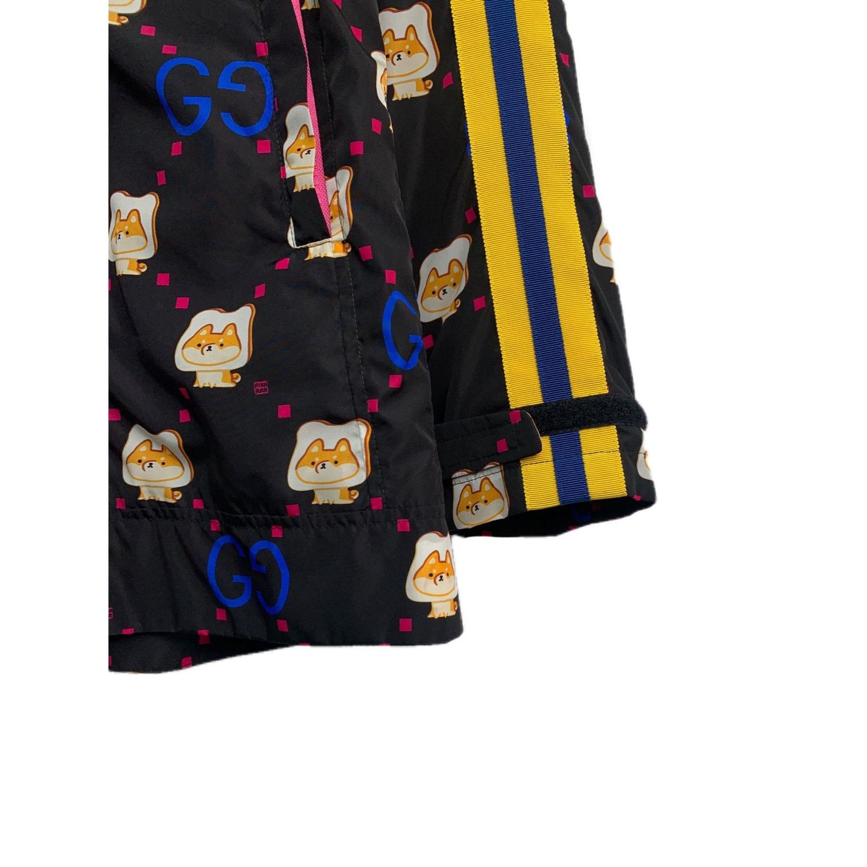 Gucci Gucci Kids Hooded Jacket With Cartoon Dog & GG Print Black Y Size M / US 6-8 / IT 42-44 - 4 Thumbnail