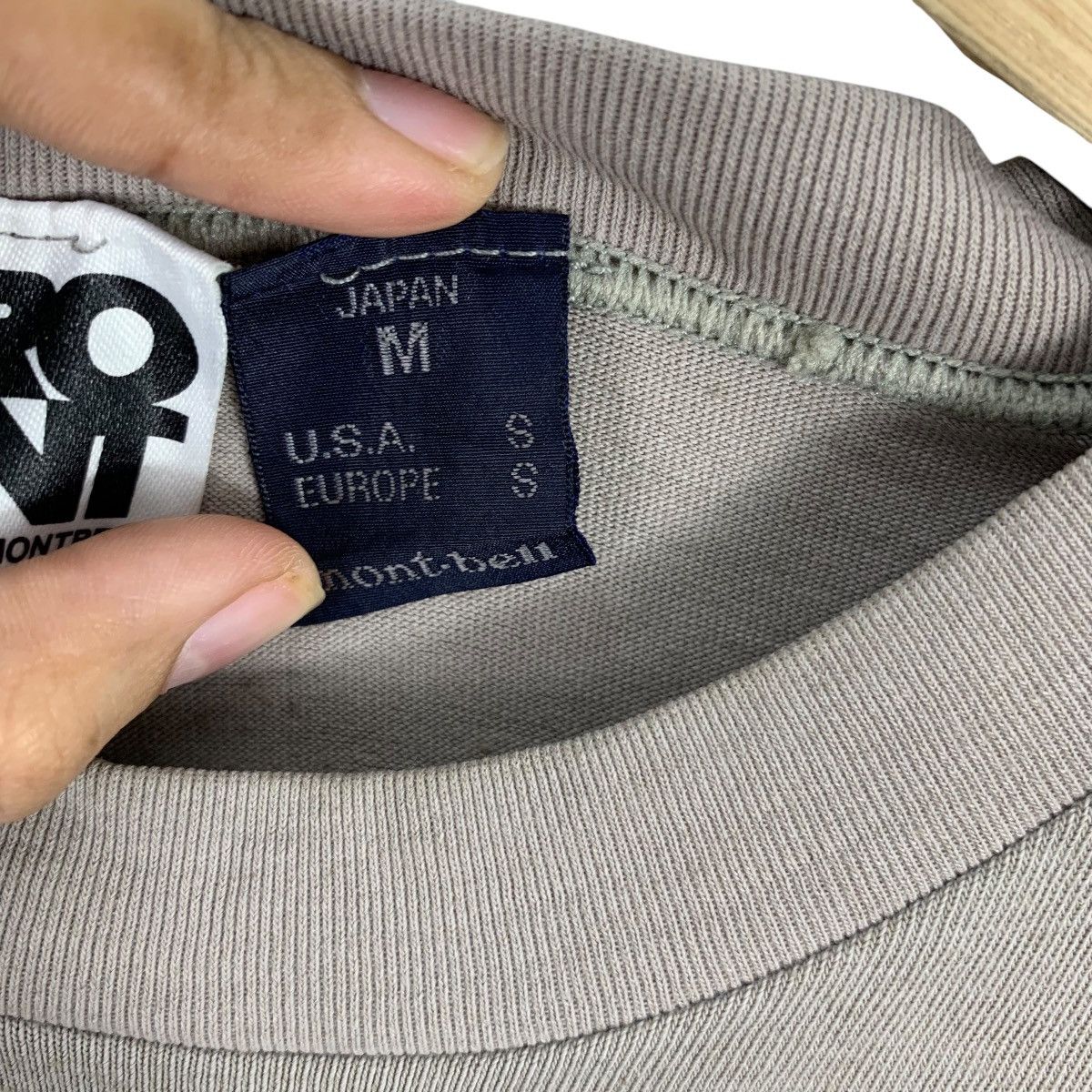 Montbell Vintage MONTBELL ZERO POINT Collection Tee Shirt Top Size US S / EU 44-46 / 1 - 7 Thumbnail