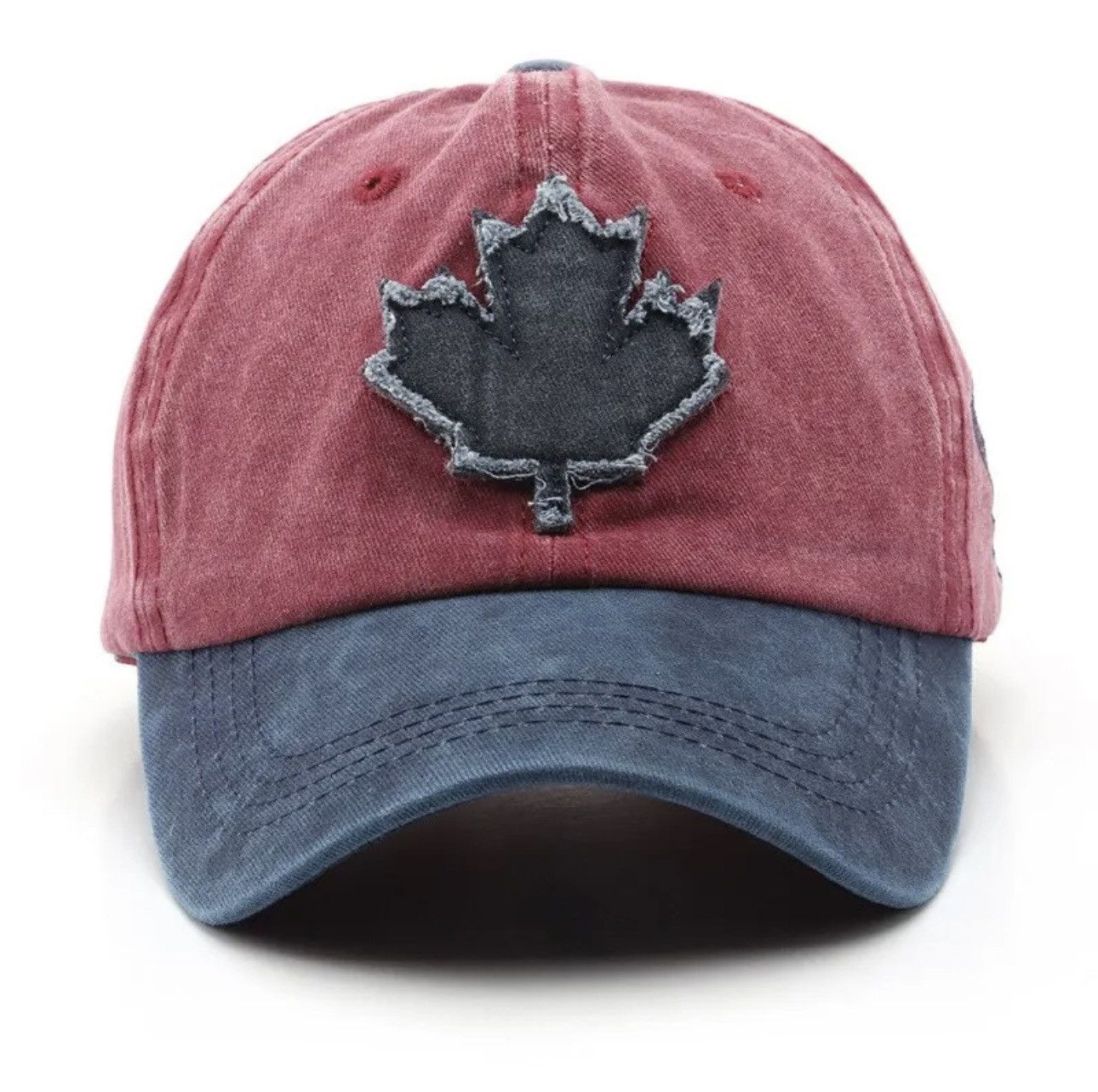 Designer New Distressed Cotton Washed Baseball Cap Outdoor SunHat Size ONE SIZE - 4 Thumbnail