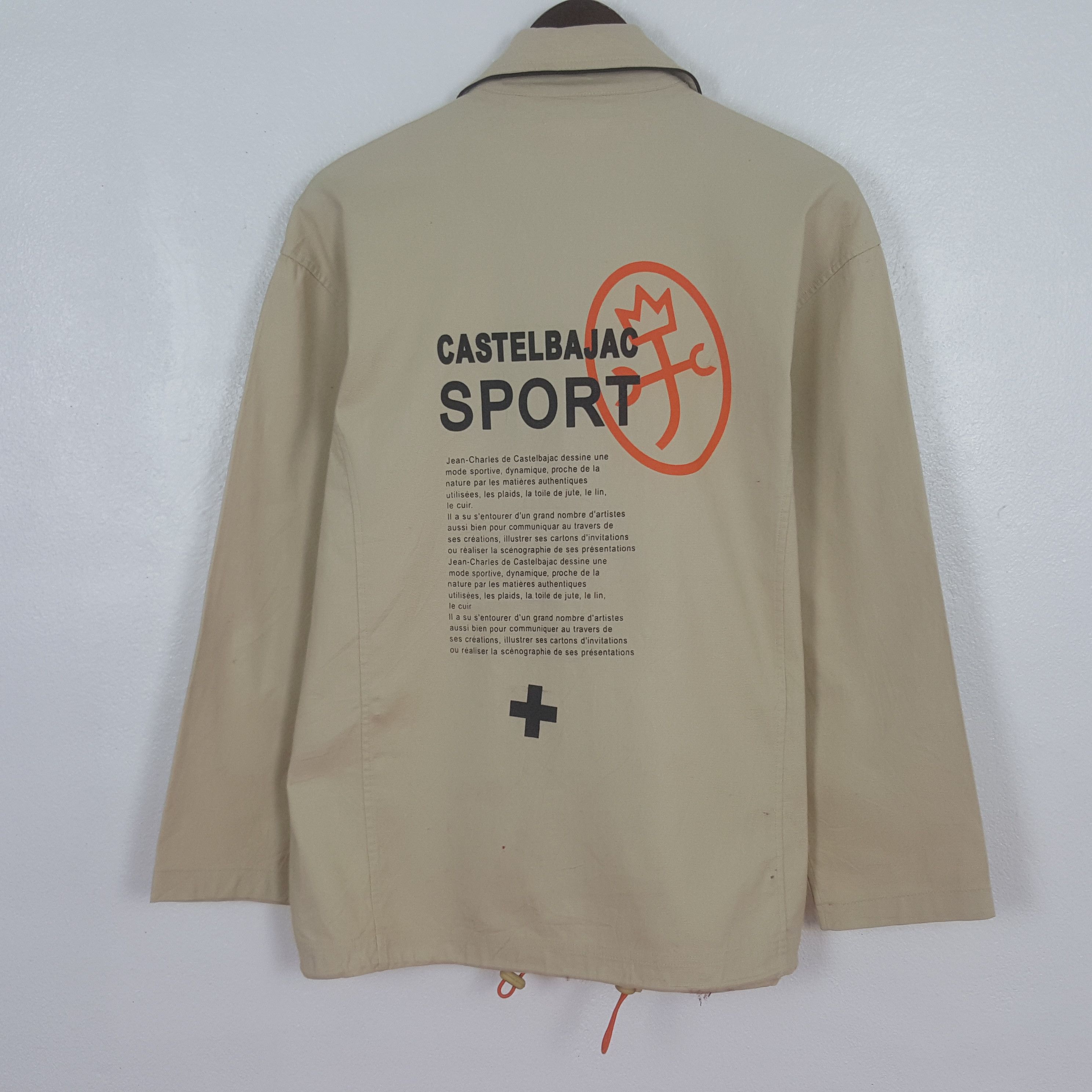 Jean Charles De Castelbajac Vintage Castelbajac Zipper Jacket Size US M / EU 48-50 / 2 - 1 Thumbnail