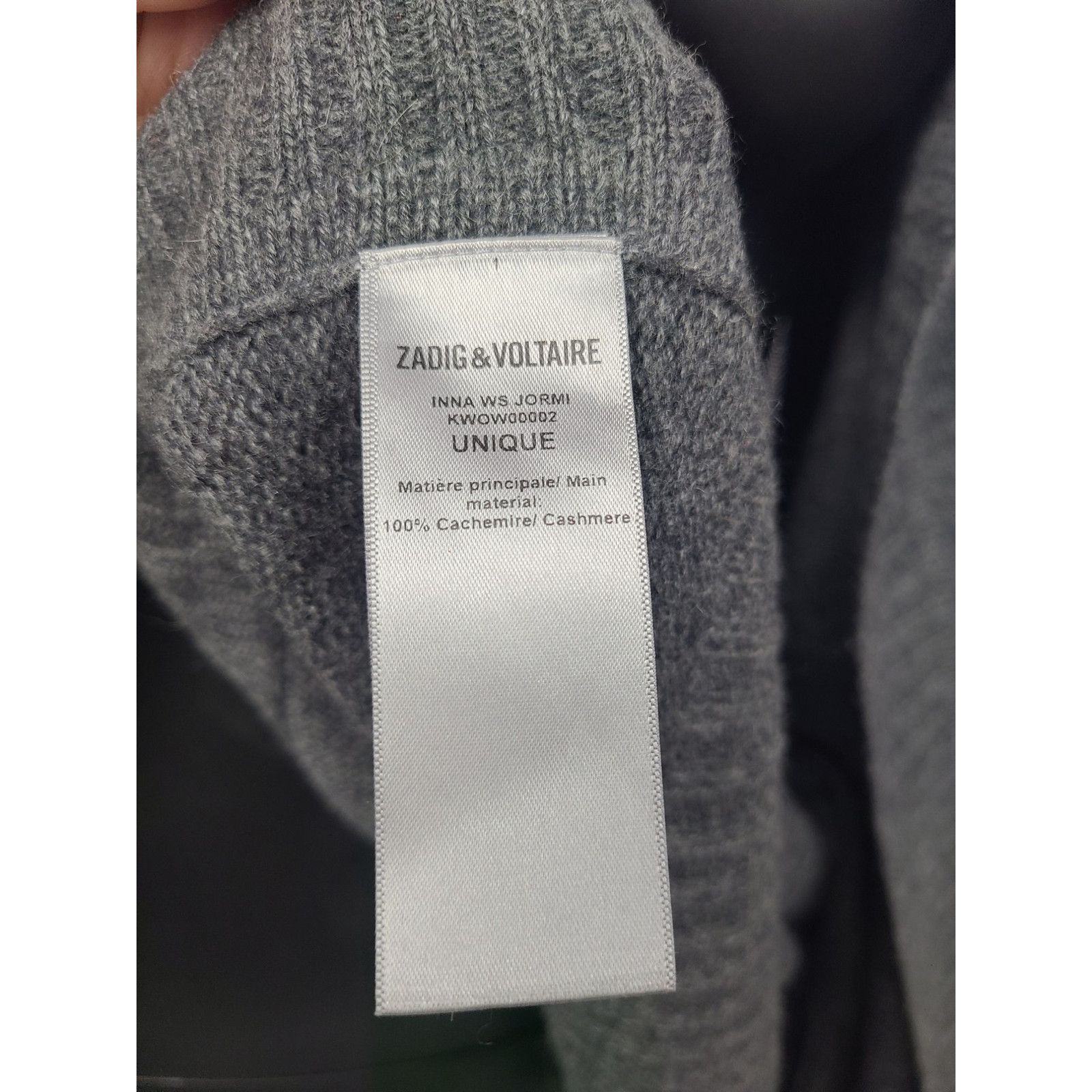Zadig & Voltaire Zadig & Voltaire Inna Sweater Cardigan Cape OS Cashmere Size ONE SIZE - 12 Thumbnail