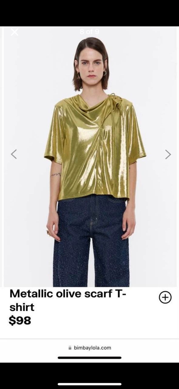 BIMBA Y LOLA BIMBA Y LOLA METALLIC ITEMS 3X Size L / US 10 / IT 46 - 8 Thumbnail