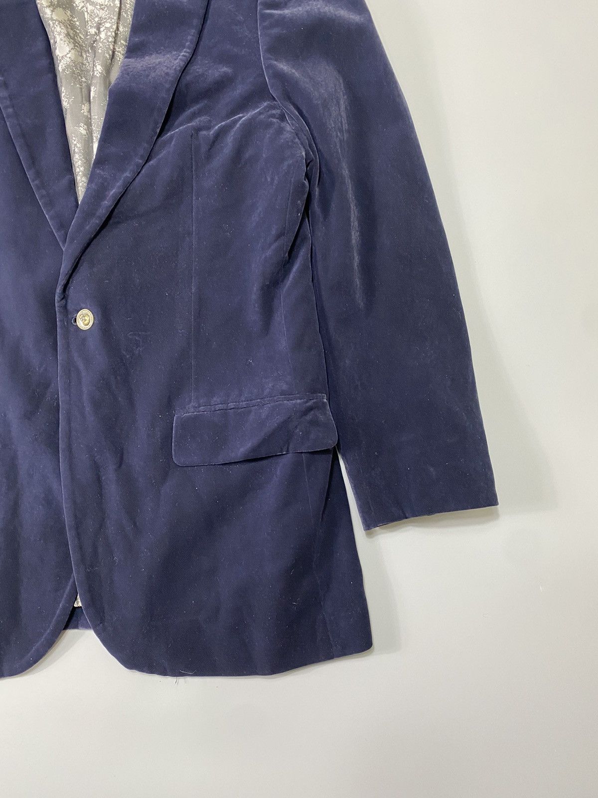 Alexander McQueen Rare!! Runway Piece- Fall 2011 Velvet Blazer Size US M / EU 48-50 / 2 - 4 Thumbnail