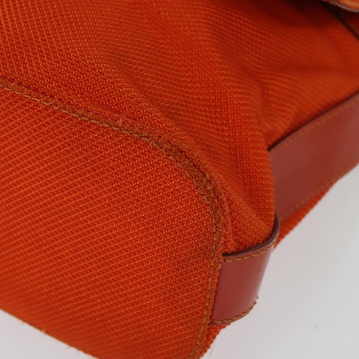 Celine CELINE Shoulder Bag Canvas Orange Silver Size ONE SIZE - 3 Thumbnail