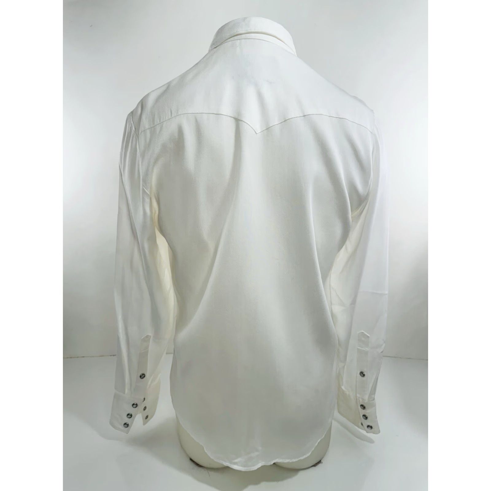 Vintage H Bar C - Black Label Pearl Snap Western Mens S Shirt Size US S / EU 44-46 / 1 - 4 Thumbnail