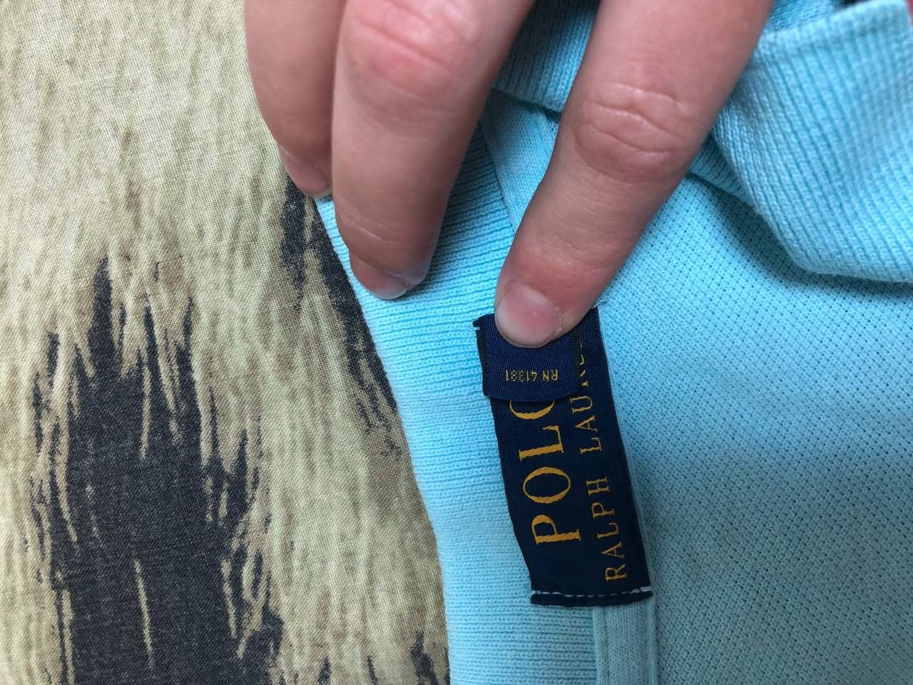 Polo Ralph Lauren Polo Ralph Lauren Embroidered Pony Rugby Shirt Size US L / EU 52-54 / 3 - 3 Thumbnail