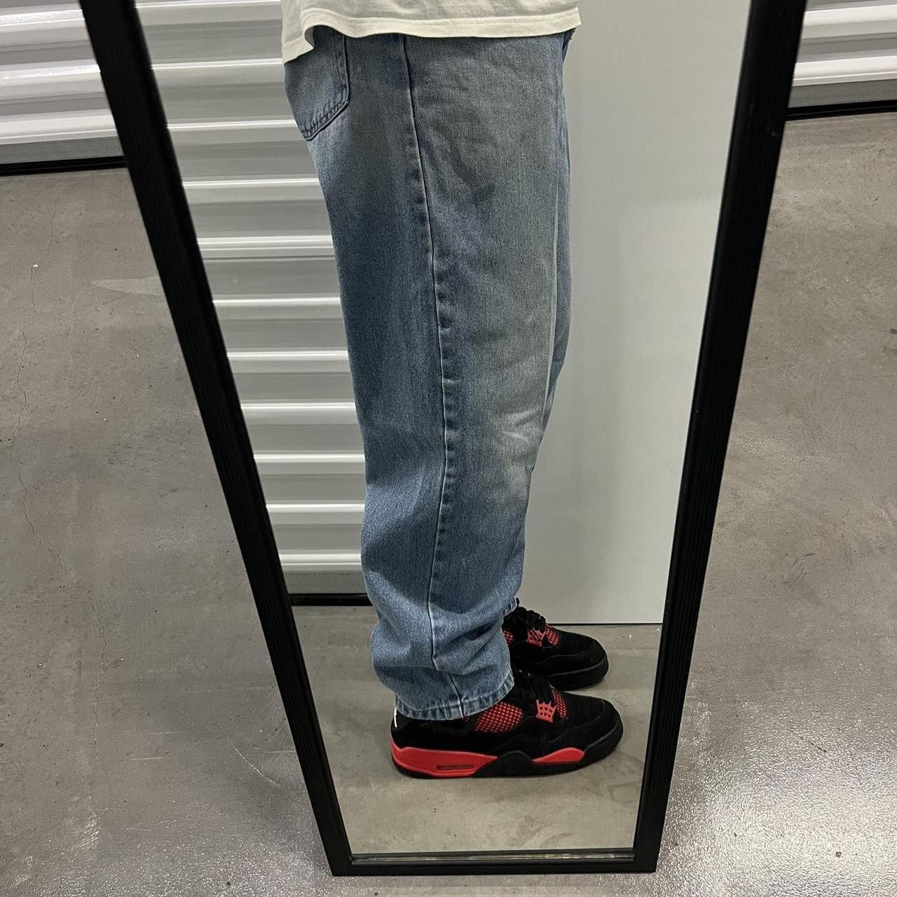 Vintage Vintage Y2K/2000s Faded Glory Light wash Essential Denim Jeans! Size US 36 / EU 52 - 2 Thumbnail