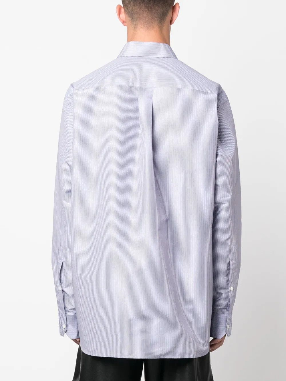 Valentino o1y0525 Logo Solid Color Shirt in Sky Blue Size US S / EU 44-46 / 1 - 4 Thumbnail