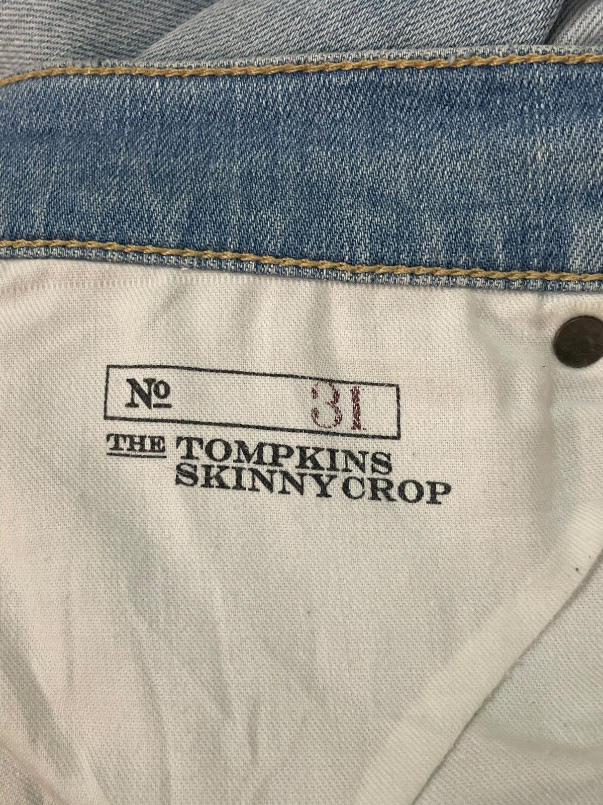 Polo Ralph Lauren Polo Ralph Lauren Unisex Distressed Slim Tapered Jeans Size US 34 / EU 50 - 13 Thumbnail