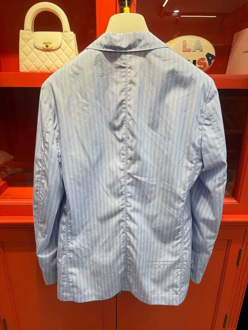 Hermes Hermes Layered Design Light Blue Two-Piece Suit Size 48R - 2 Thumbnail