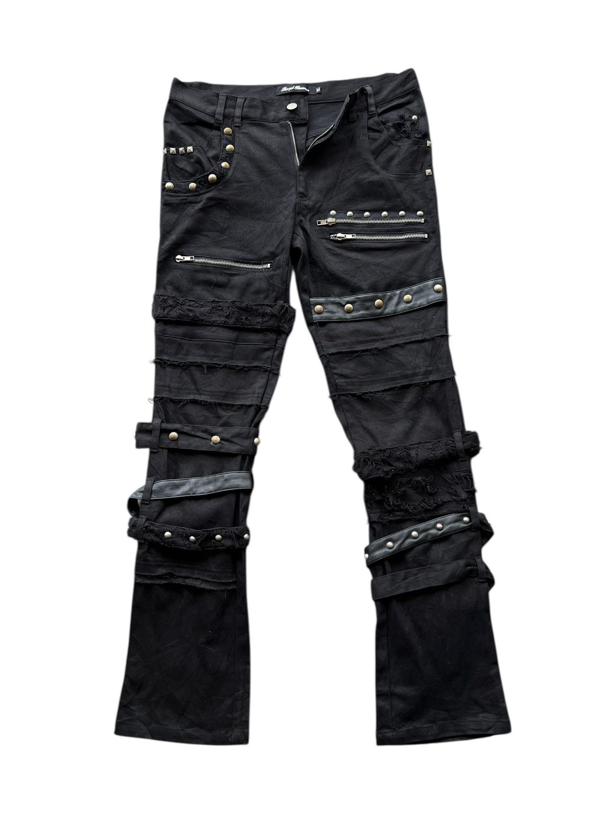 Hysteric Glamour 🔥 Sex Pot Revenge Bondage Embellished Covertible Pant Size US 30 / EU 46 - 7 Thumbnail
