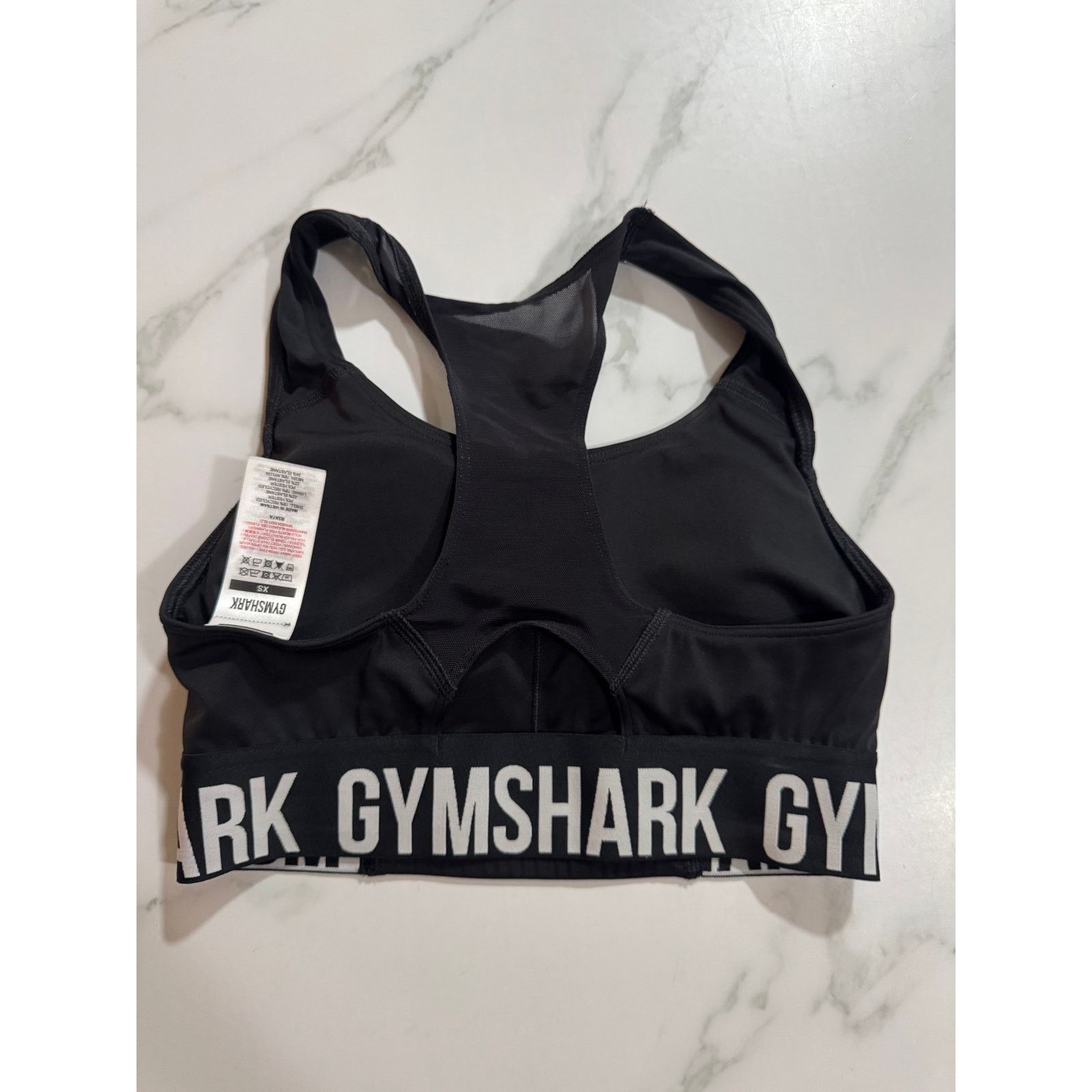 Gymshark GymShark Women's XS Sports Bra Black White NWOT Size XS / US 0-2 / IT 36-38 - 2 Thumbnail