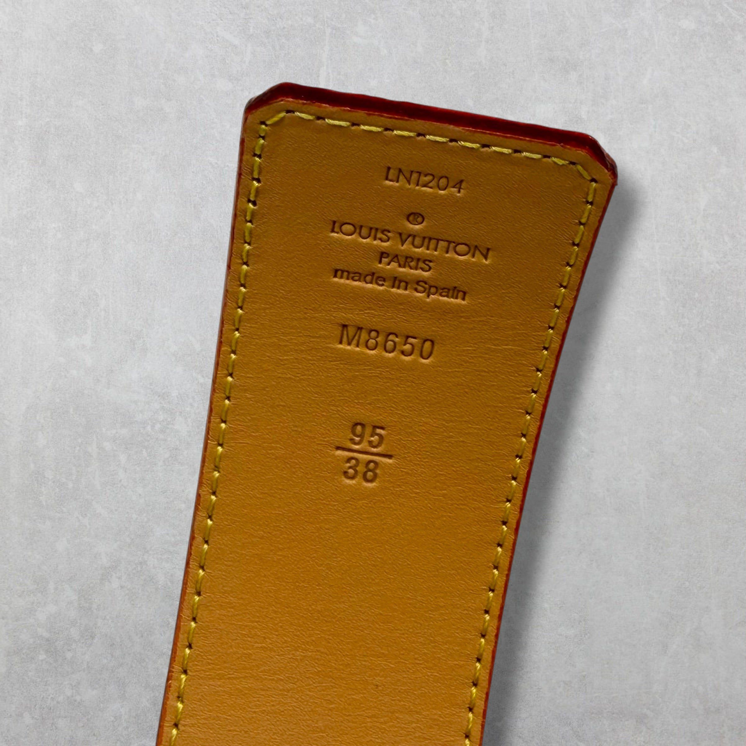 Louis Vuitton Louis Vuitton by Tyler the Creator Monogram Belt 95 (34) Size 34 - 5 Thumbnail