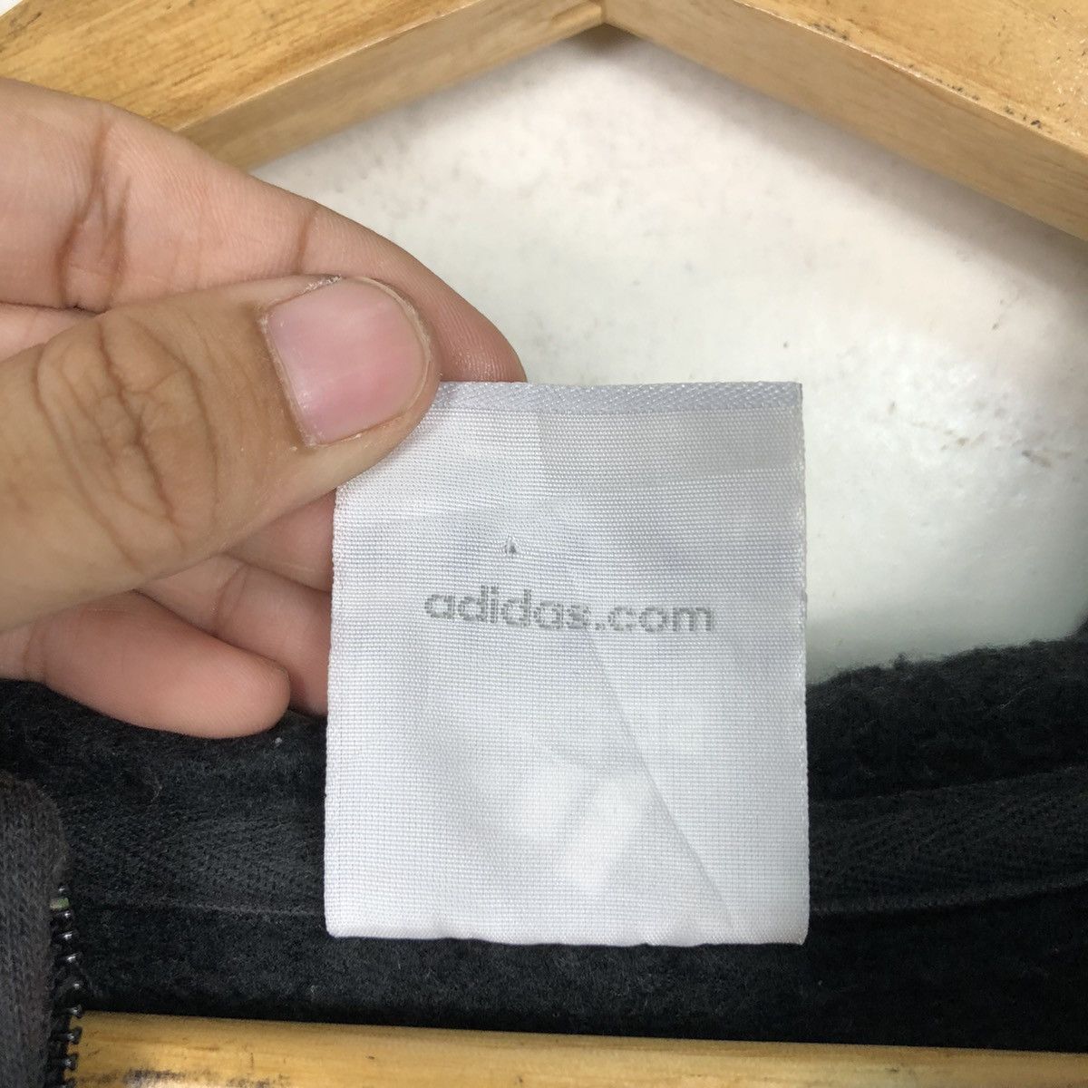Adidas × Japanese Brand Adidas Spell Out Vintage Sweatshirt Hoodie Large Size US L / EU 52-54 / 3 - 18 Thumbnail