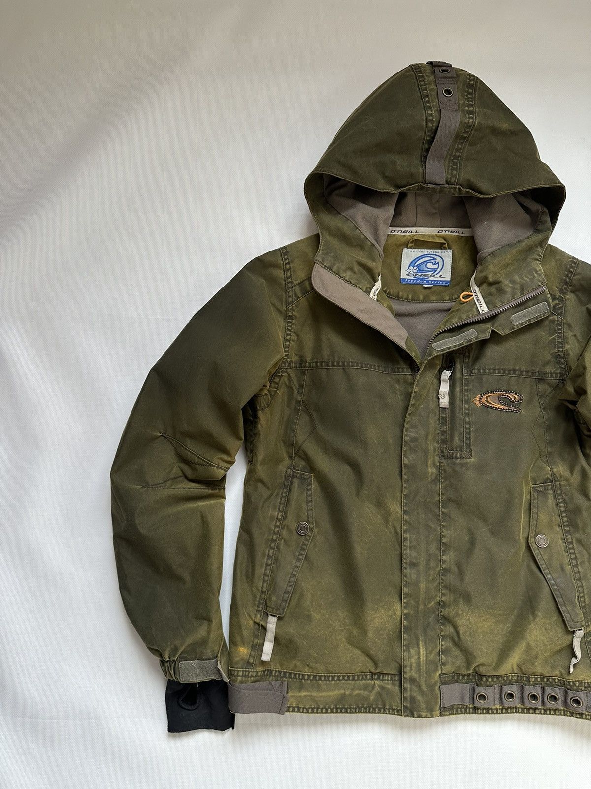 O'Neill vintage o neil jacket Software Ski Snow Technical hoodie Size US M / EU 48-50 / 2 - 2 Thumbnail