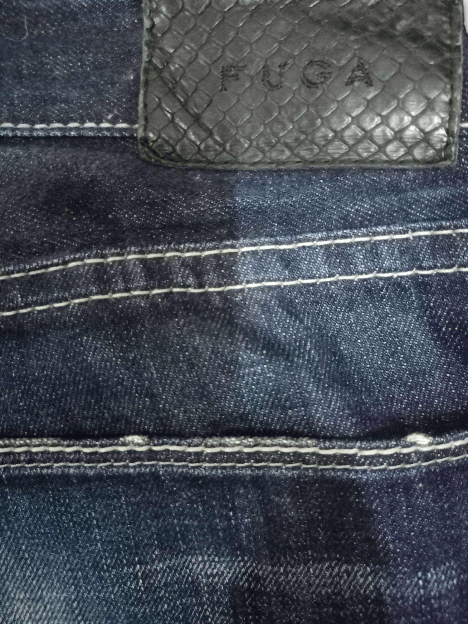 GOSTAR DE FUGA × Japanese Brand Vintage Japanese Gostar De Fuga Indigo Distressed Jeans Size US 33 - 8 Thumbnail