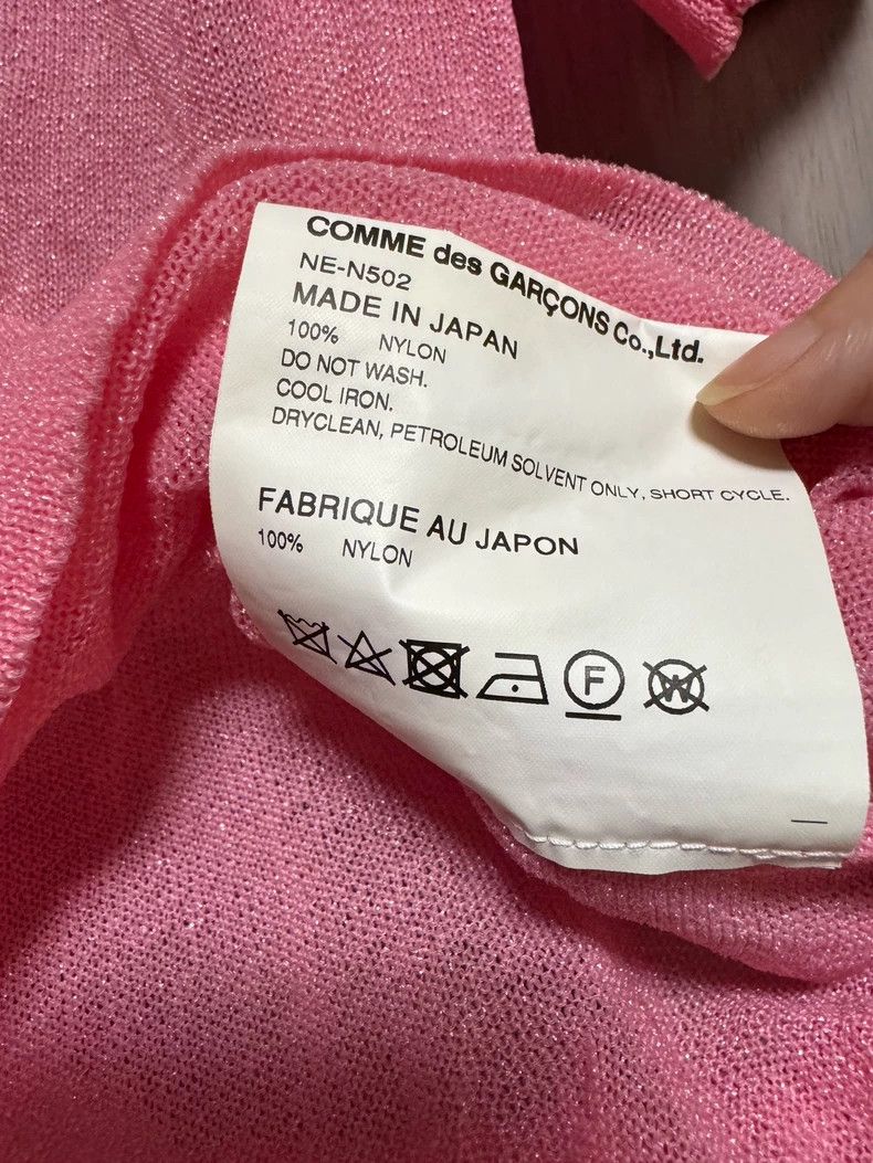 Comme des Garcons Comme Des Garcons Glossy nylon lightweight women's sweater Size S / US 4 / IT 40 - 5 Thumbnail