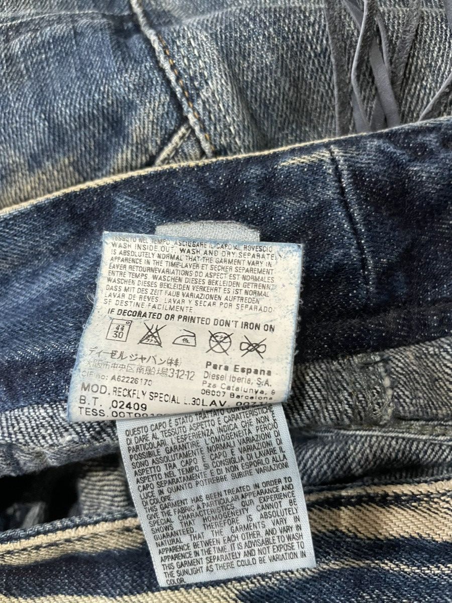Diesel Diesel Reckfly Special Knee Length Jeans Size 33" - 8 Thumbnail