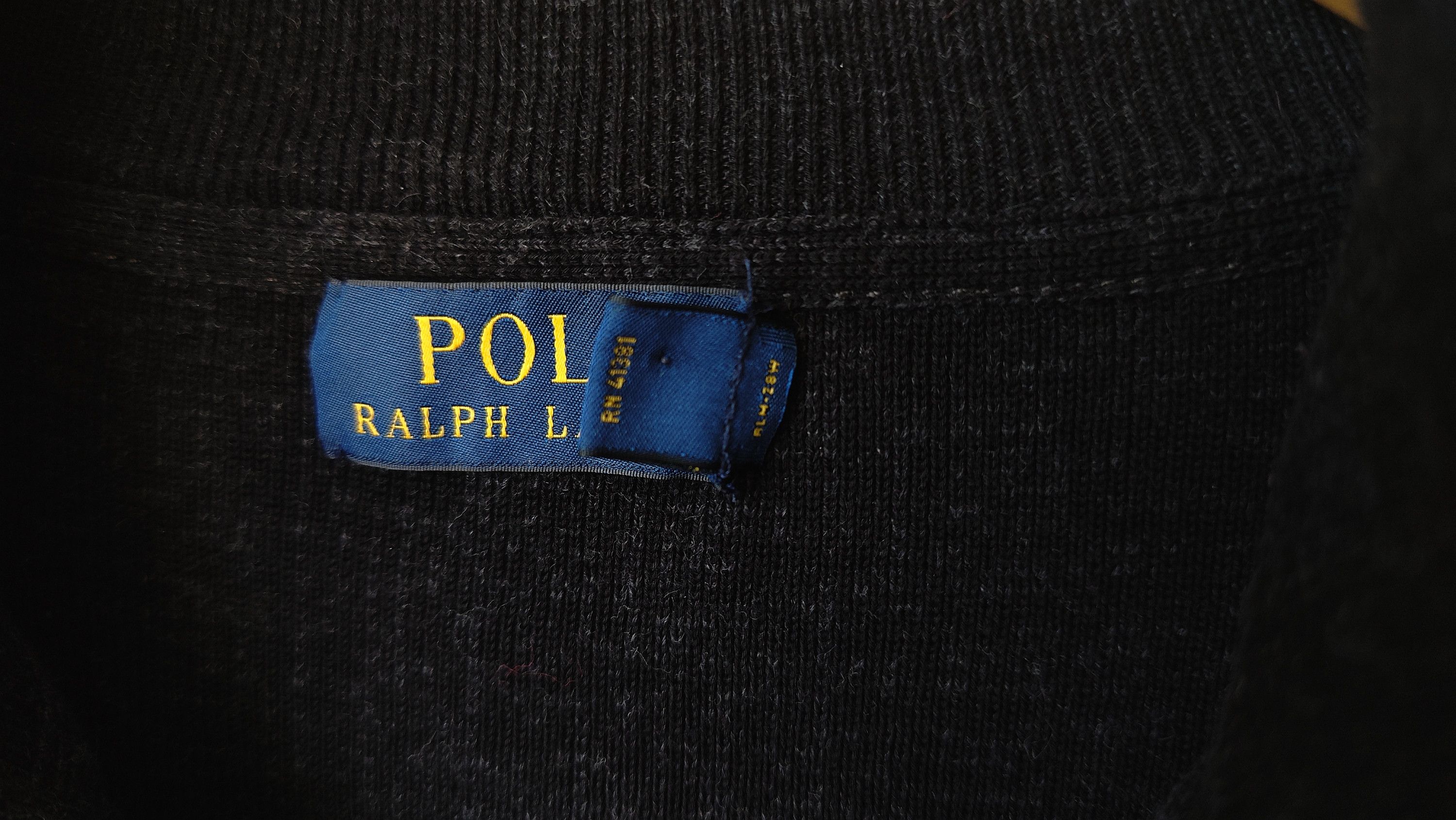 Polo Ralph Lauren × Ralph Lauren Ralph Lauren Polo P Gothic 1/3 Zip Sweatshirt Size US L / EU 52-54 / 3 - 6 Thumbnail