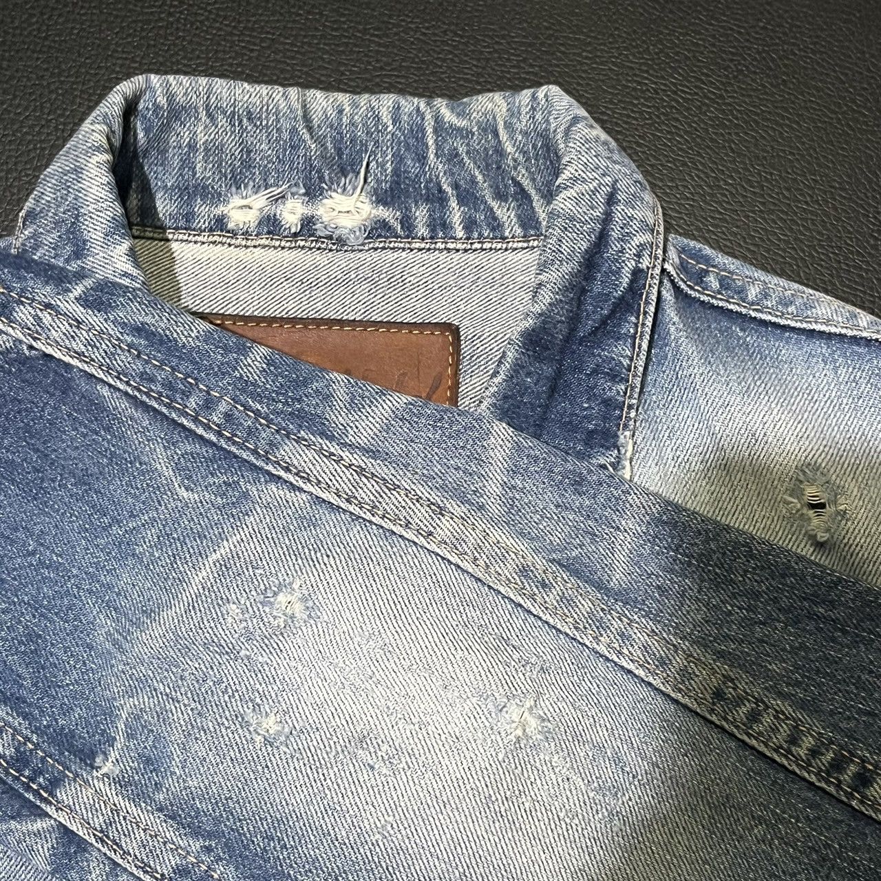 Andy Warhol × Hysteric Glamour hysteric glamour andy warhol distressed & faded denim jacket Size US M / EU 48-50 / 2 - 14 Thumbnail