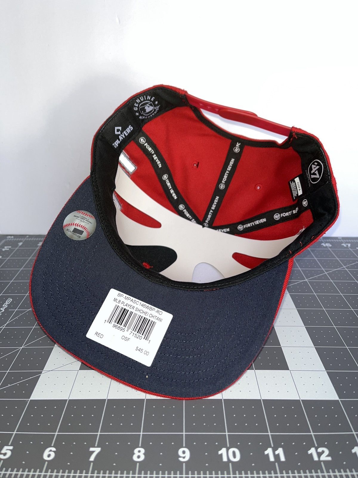47 Brand Shohei Ohtani Anaheim Angels MLB Players Snapback OSFA Hat Size ONE SIZE - 7 Thumbnail