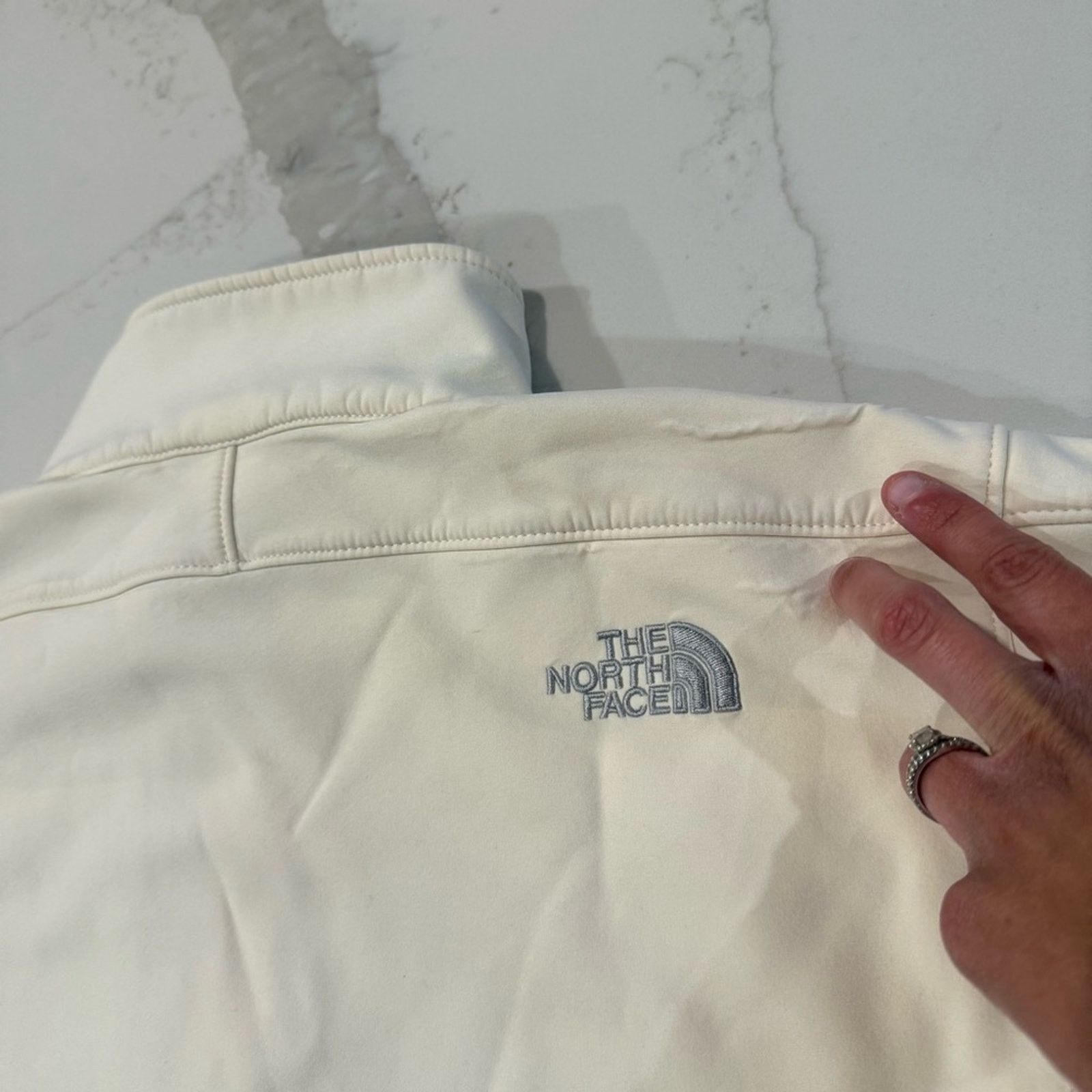 The North Face The North Face Apex Bionic Jacket Women’s Large White Dune Size L / US 10 / IT 46 - 10 Thumbnail