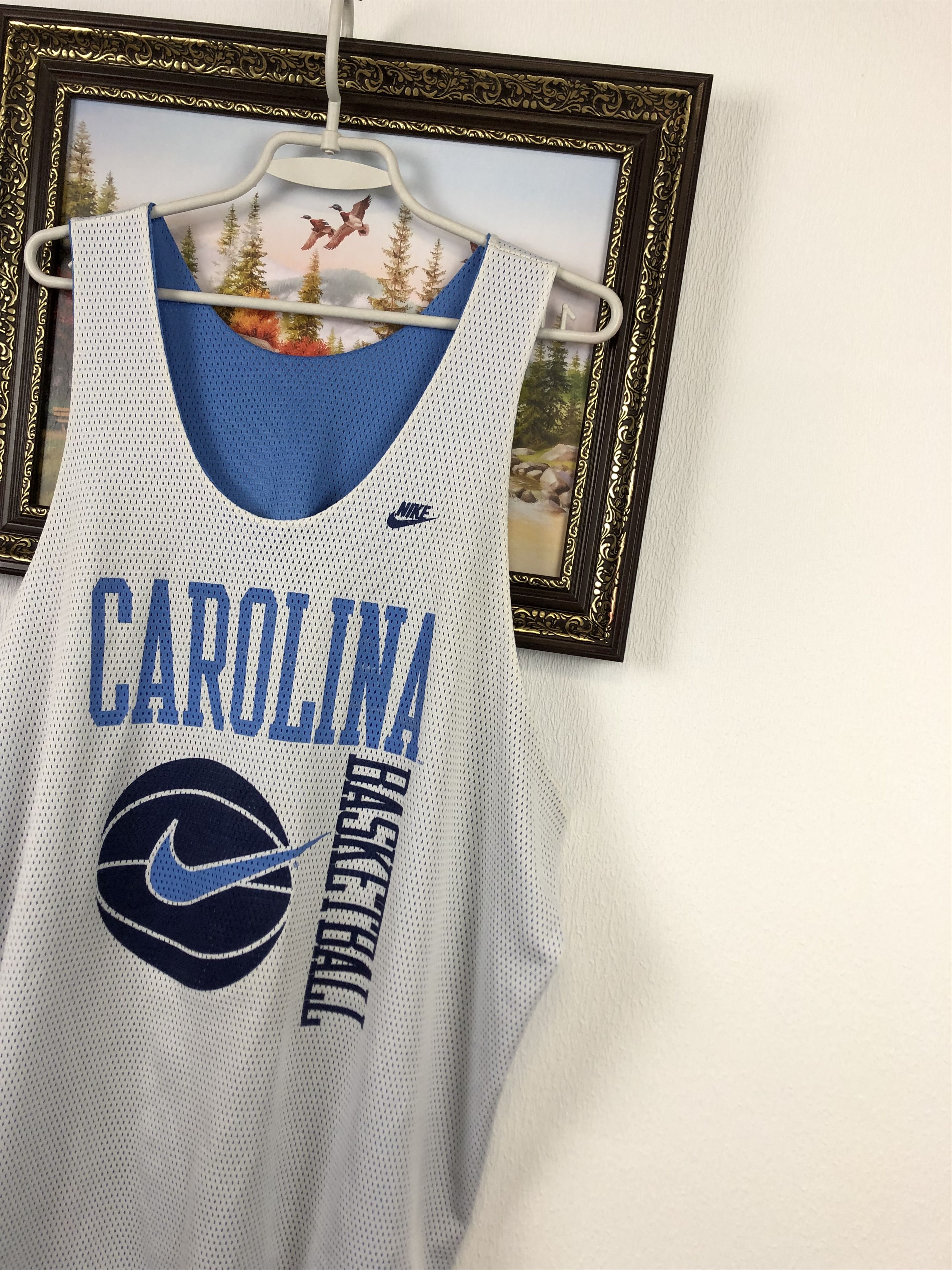 Nike × Vintage Vintage NCAA North Carolina Double Sided Jersey Shirt Rare Size US XXL / EU 58 / 5 - 17 Thumbnail