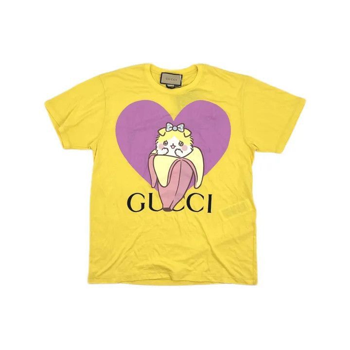Gucci GUCCI Love Parade Banana Cat Print T-Shirt-2507 Size S / US 4 / IT 40 - 8 Thumbnail