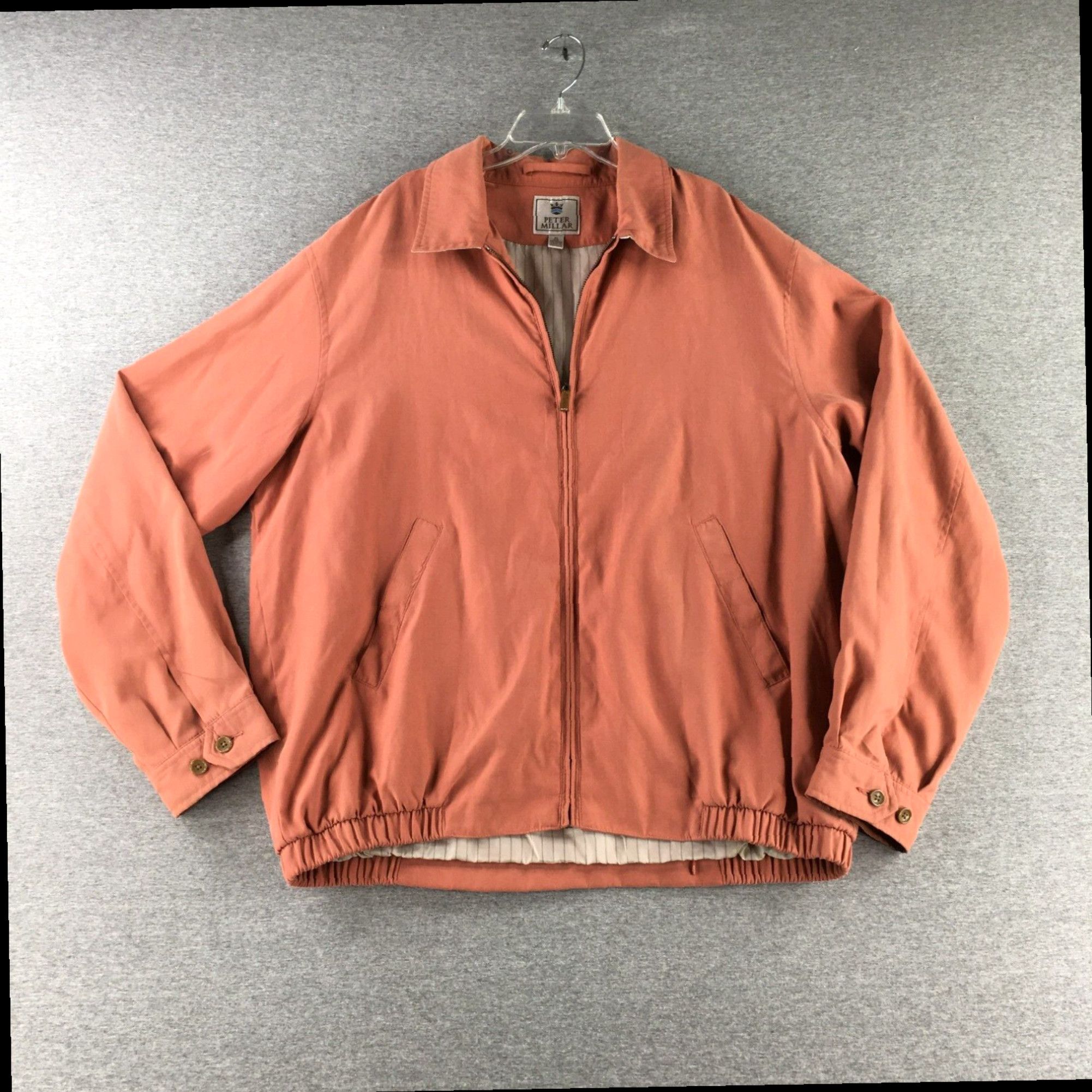Peter Millar Peter Millar Mens Orange Golf Adult Casual Extra Large Windbreaker Jacket For Large Men Grailed