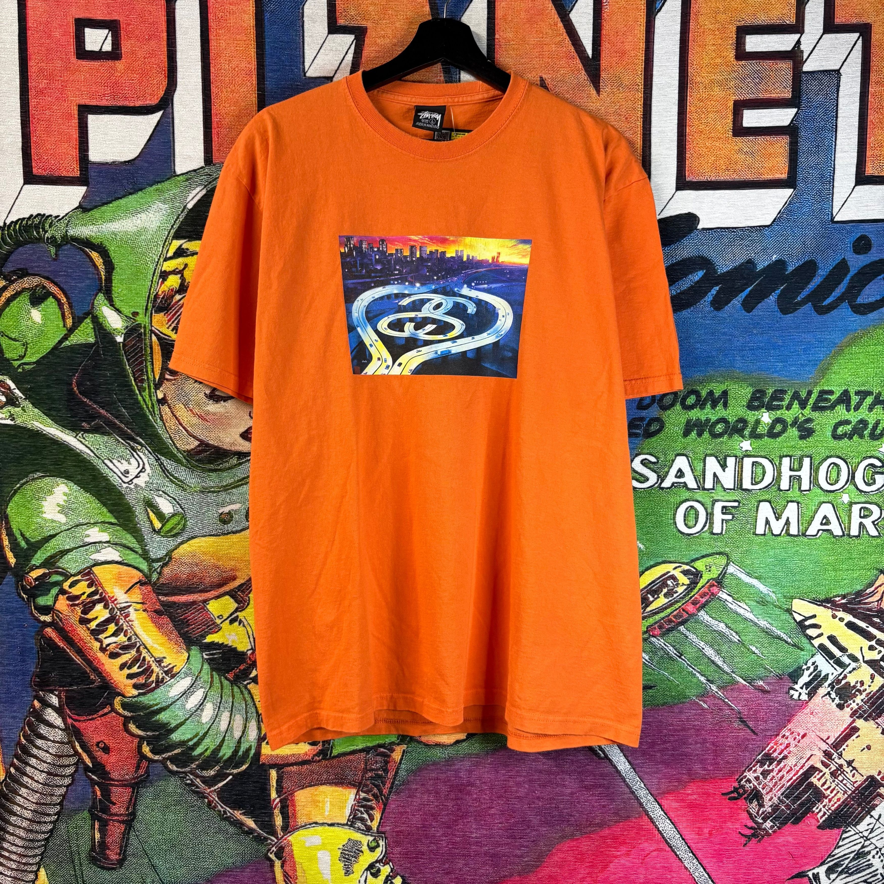 Stussy Stüssy SS Highway Tee Size Large Size US L / EU 52-54 / 3 - 1 Thumbnail