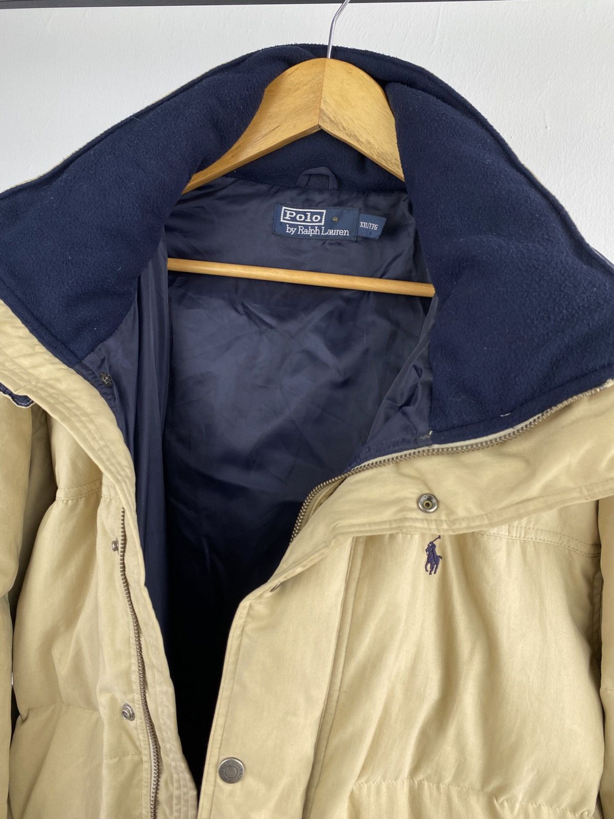 Polo Ralph Lauren 90’s Polo Ralph Lauren Waterfowl Hooded Down Jacket Size US XXL / EU 58 / 5 - 17 Thumbnail