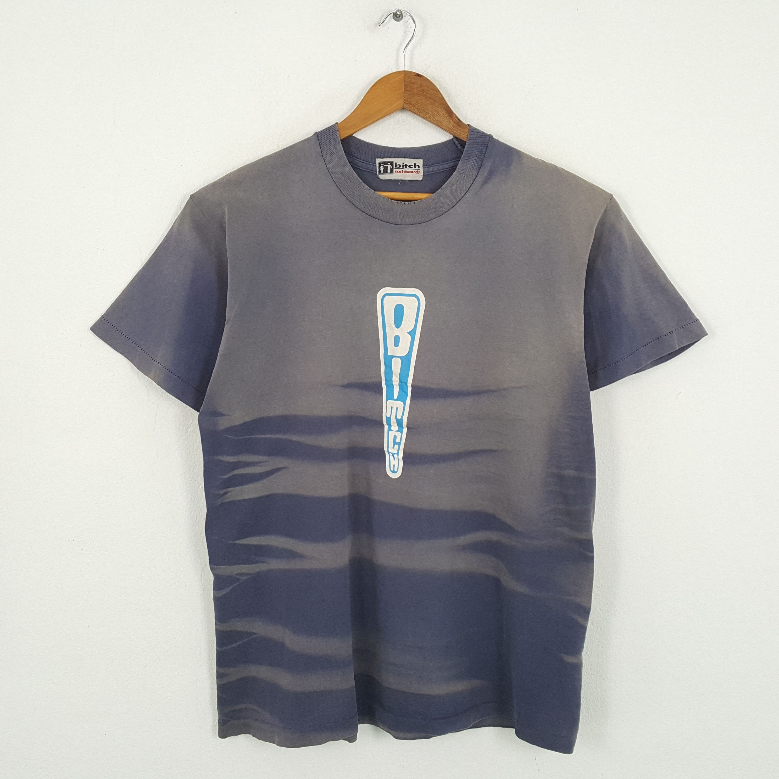 Vintage Vintage BITCH SKATEBOARDS American Skate Distressed T-Shirt Size US XL / EU 56 / 4 - 1 Thumbnail