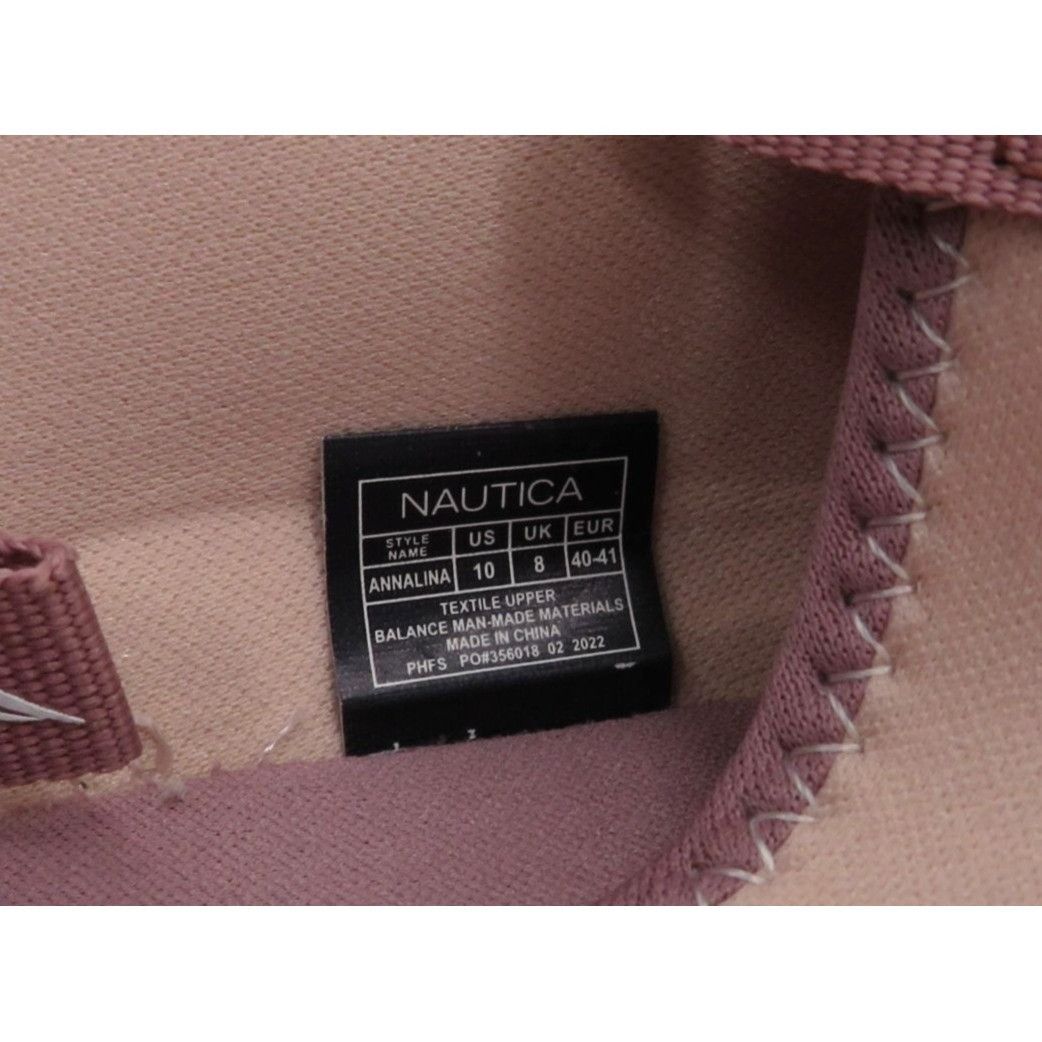 Nautica Nautica Womens Pink Mesh Slip-On Sneakers 10 NWOT Size US 10 / IT 40 - 7 Thumbnail