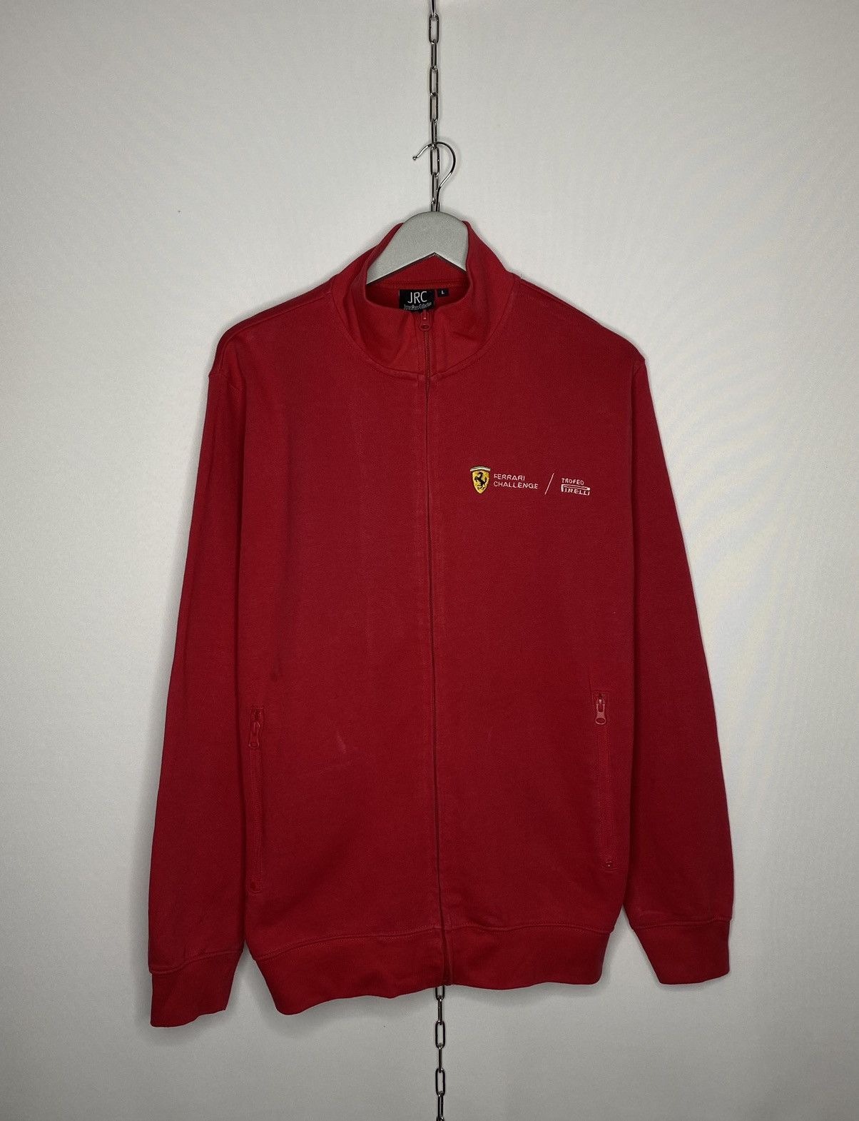 Ferrari × Vintage 🏎️Ferrari James Ross Collection Full Zip Hoodie Jacket F1🏎️ Size US L / EU 52-54 / 3 - 1 Thumbnail