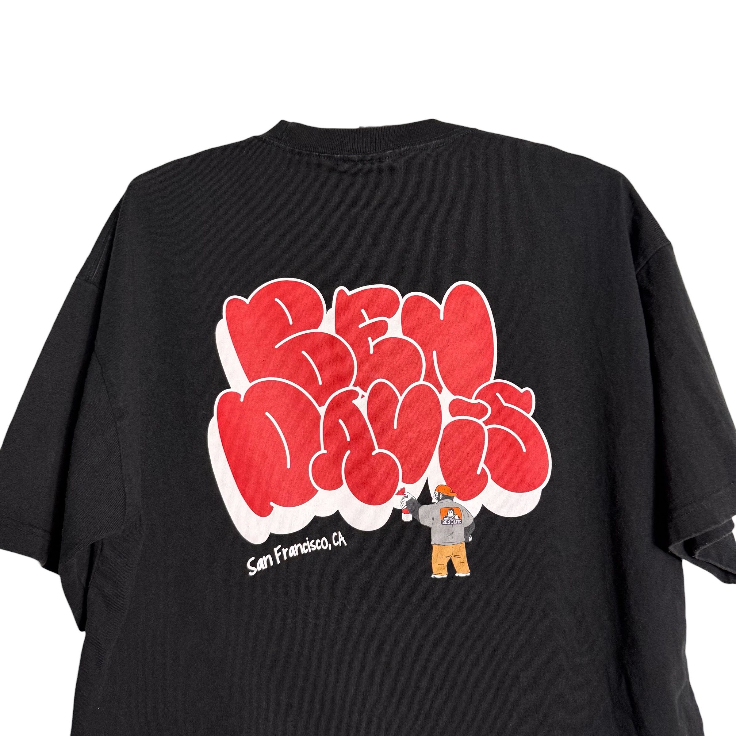 Ben Davis 🔥RARE🔥Vintage Ben Davis Heavy-Duty Spellout T-shirt Size US M / EU 48-50 / 2 - 2 Thumbnail