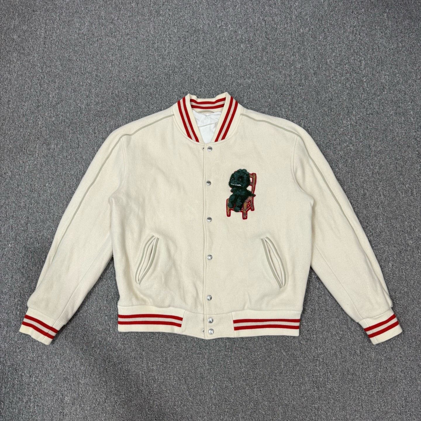 Dior Dior Dragon Year Limited Wool Baseball Jacket Size US L / EU 52-54 / 3 - 1 Thumbnail