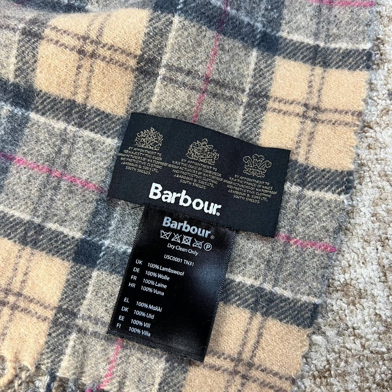 Barbour Barbour Vintage Checkered Plaid Scarf Streetwear Style Size ONE SIZE - 4 Thumbnail