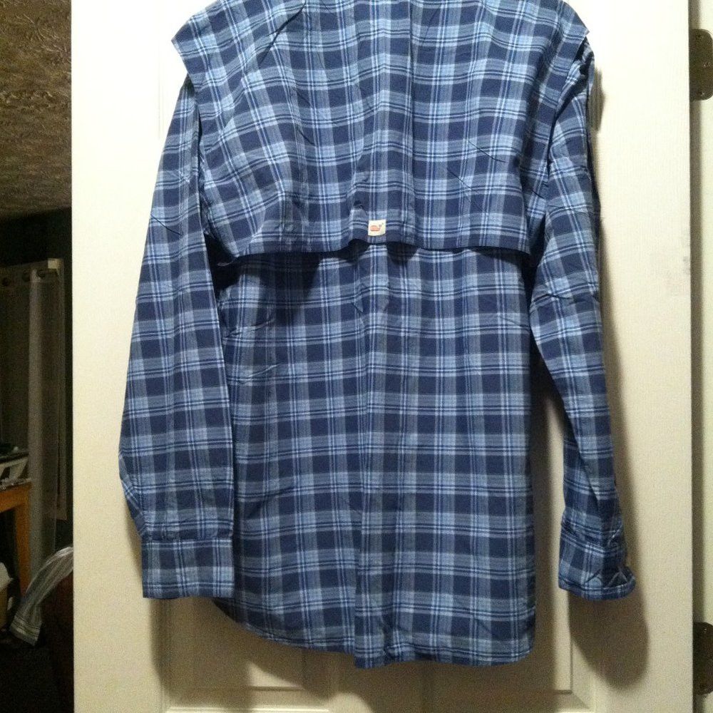 Vineyard Vines VINEYARD VINES MEN'S BLUE 96%NYLON4%POLYESTER CASUAL SHIRT L Size US L / EU 52-54 / 3 - 2 Thumbnail