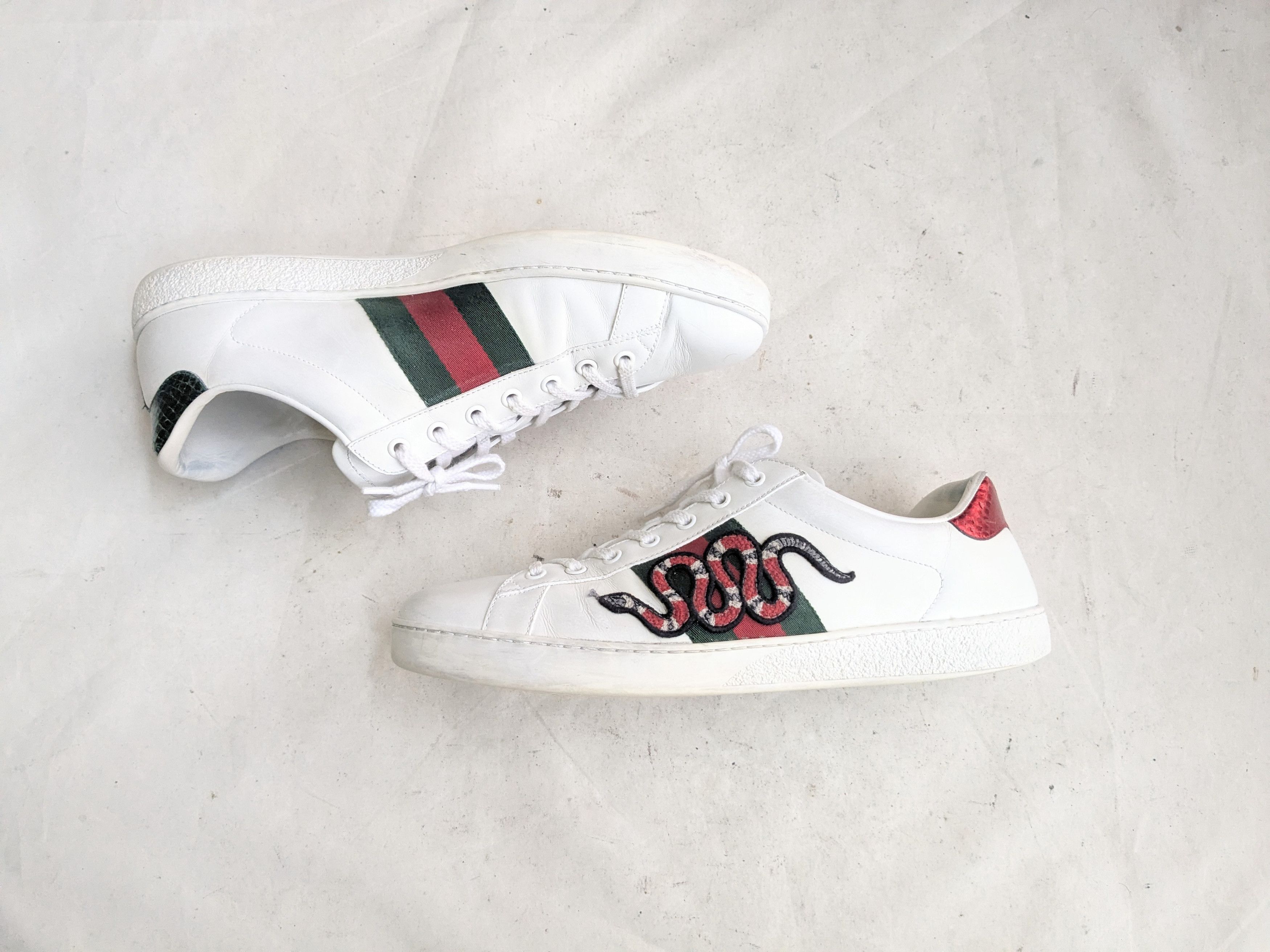 New Gucci shoes 10.5 Gucci Canvas Classic GG Mens Sneakers Size 10.5 main image 3