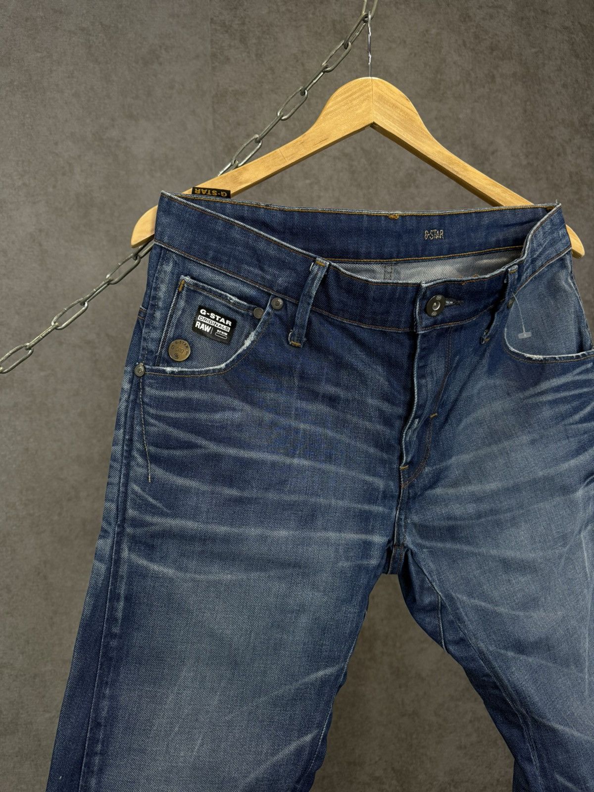 G-Star G Star Raw asymmetric jeans Size US 32 / EU 48 - 3 Thumbnail