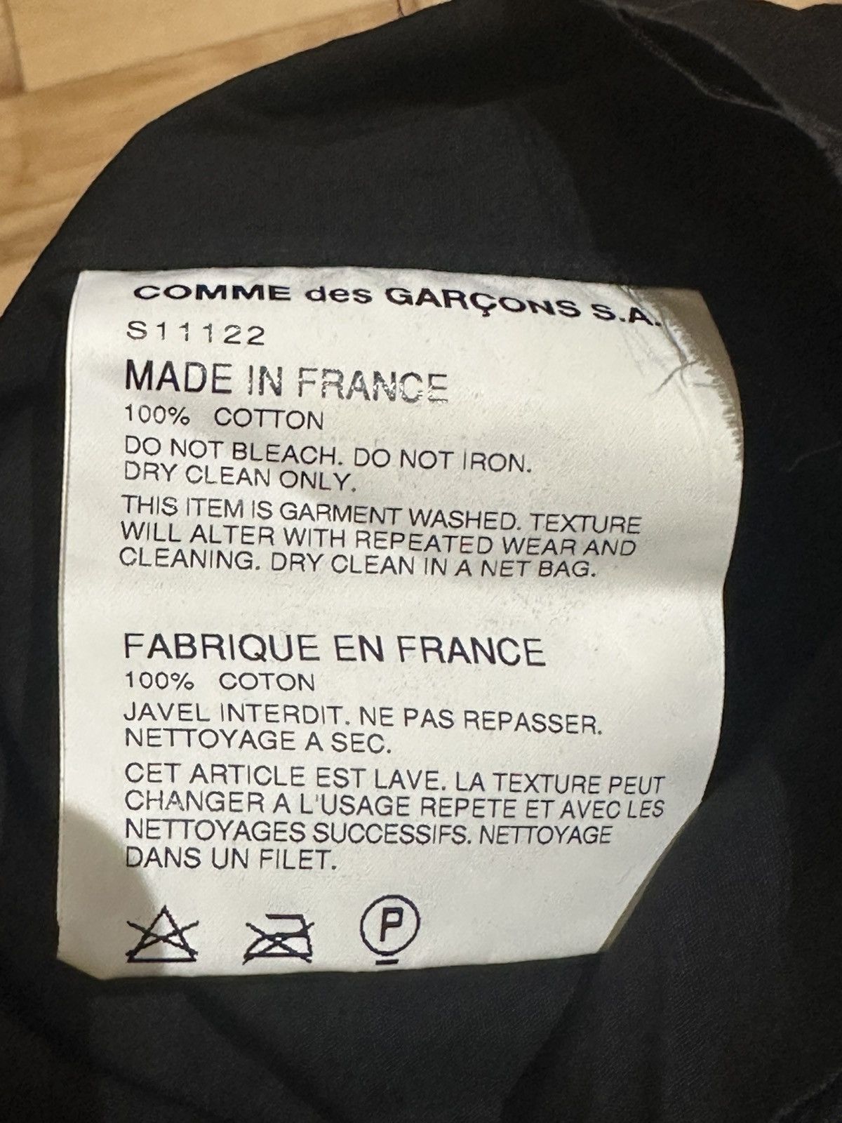 Comme des Garcons SHIRT CDG Distressed Frayed Ripped Torn Up Shirt Size US L / EU 52-54 / 3 - 6 Thumbnail