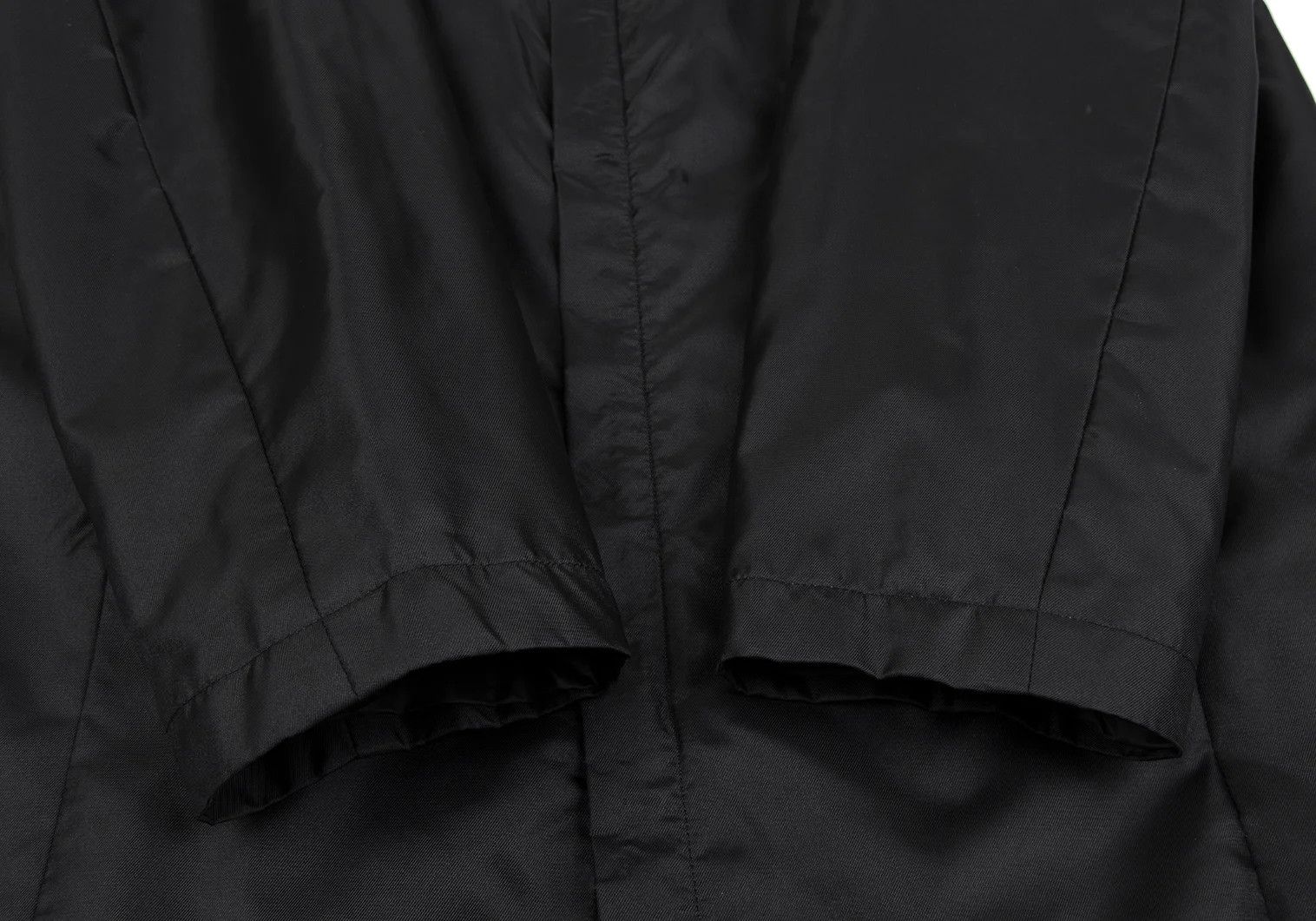 Jean Paul Gaultier Coated Nylon Zip Coat in Black Size 46 Size US S / EU 44-46 / 1 - 6 Thumbnail